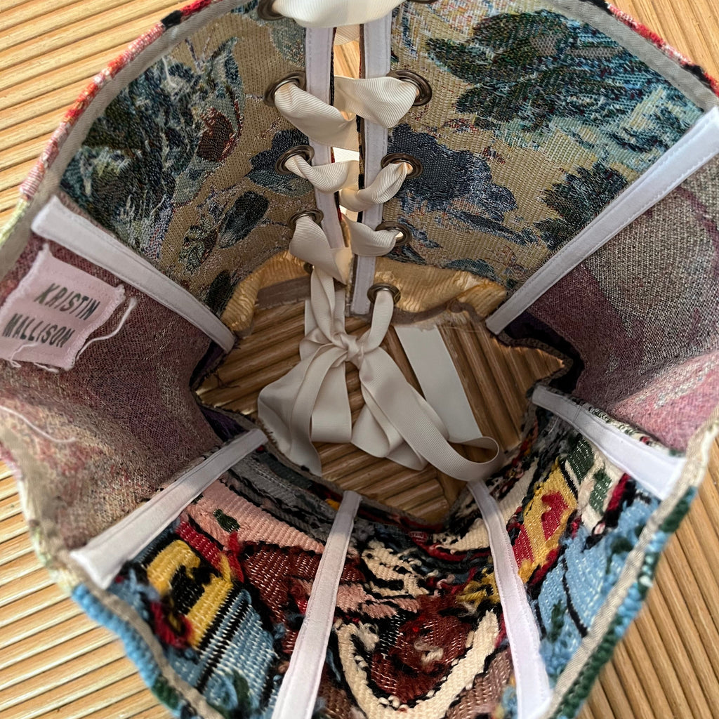 Kristin Mallison "Baiana de Acarajé" Tapestry Corset Size AU8-12.