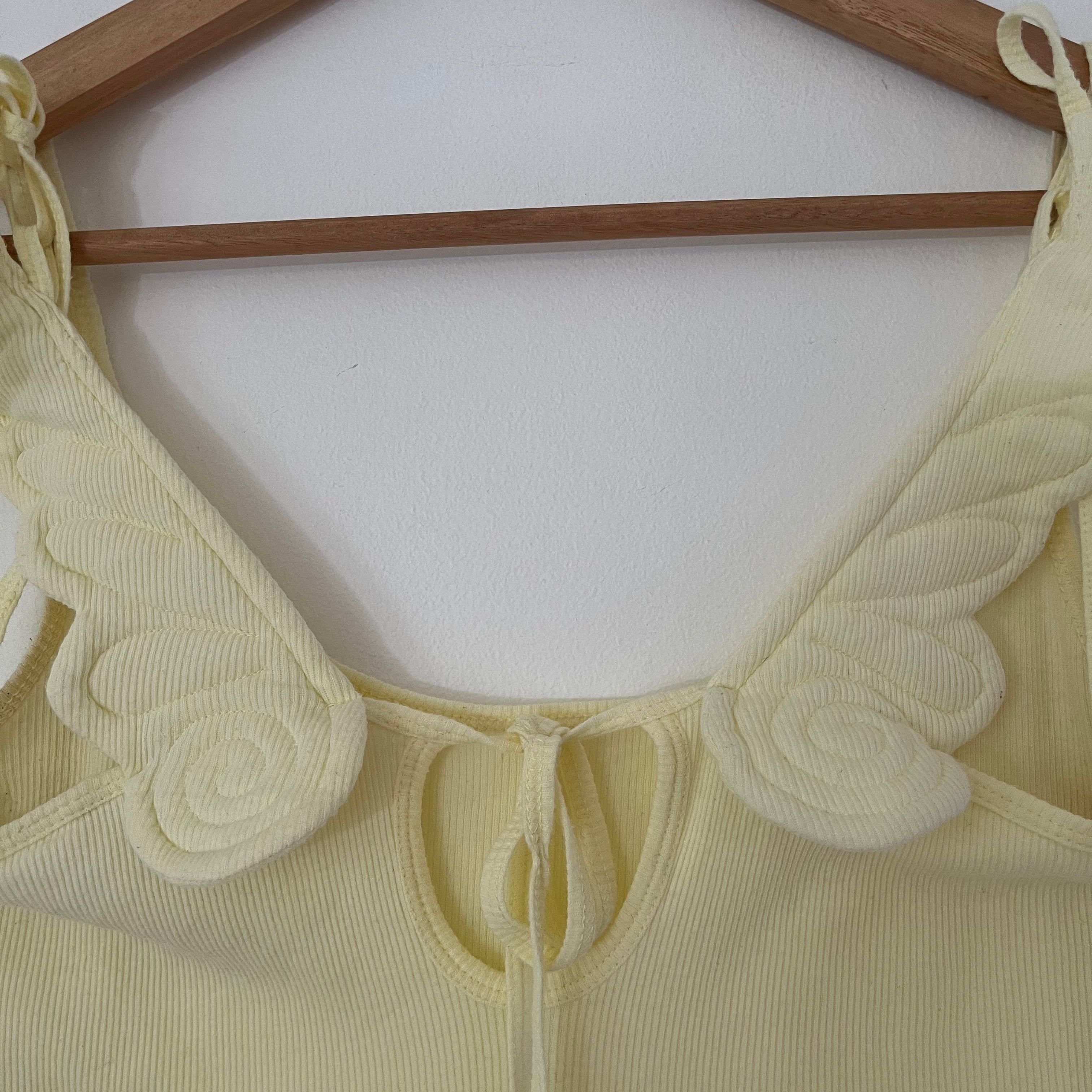 Maroske Peech ANGEL Top In Butter Size XS.