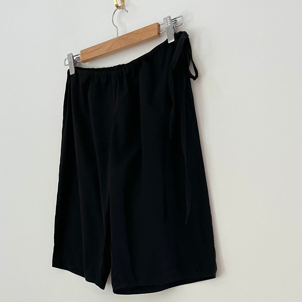 Brooke Callahan TIE Shorts in Black Size S.