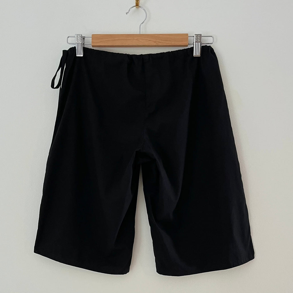 Brooke Callahan TIE Shorts in Black Size S.