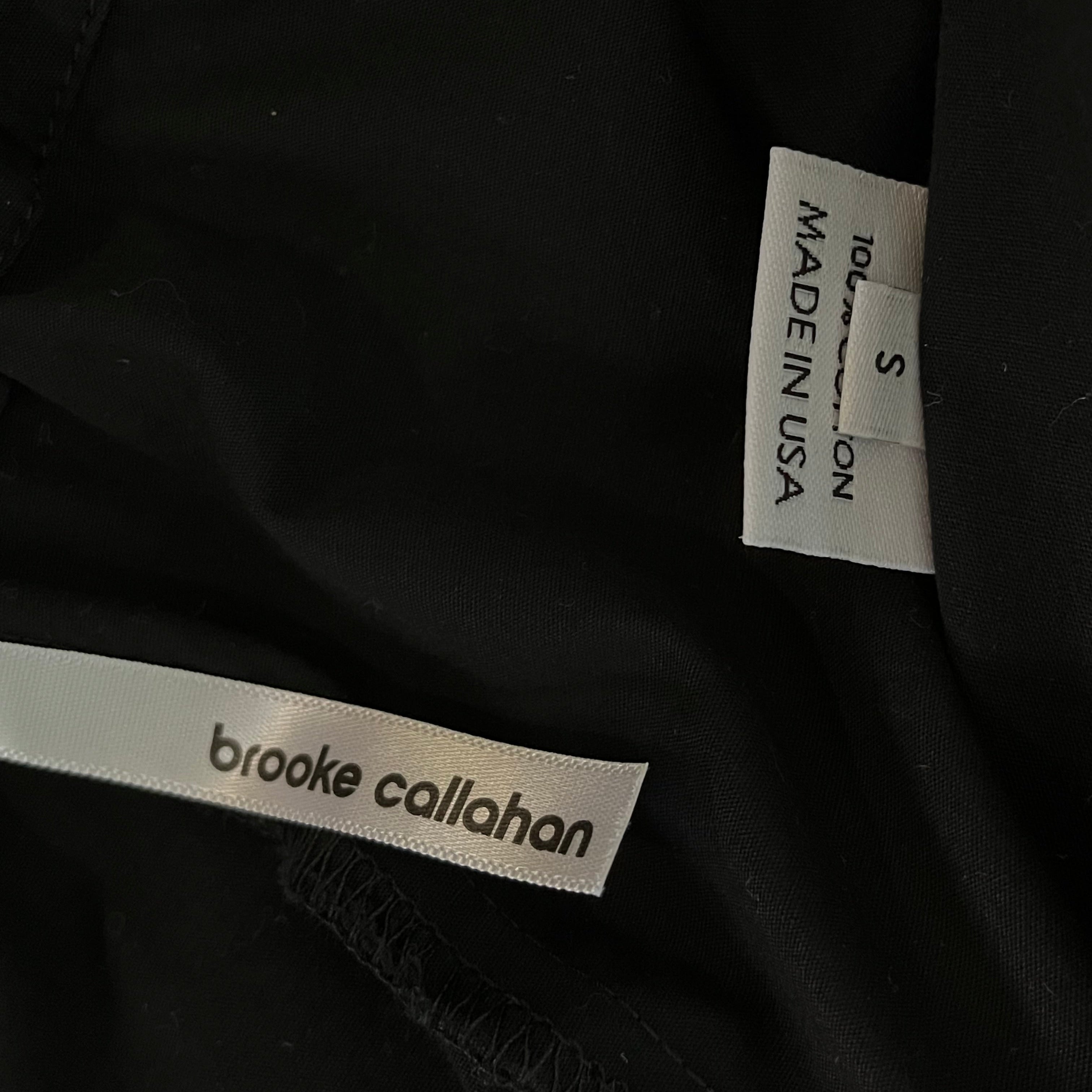 Brooke Callahan TIE Shorts in Black Size S.