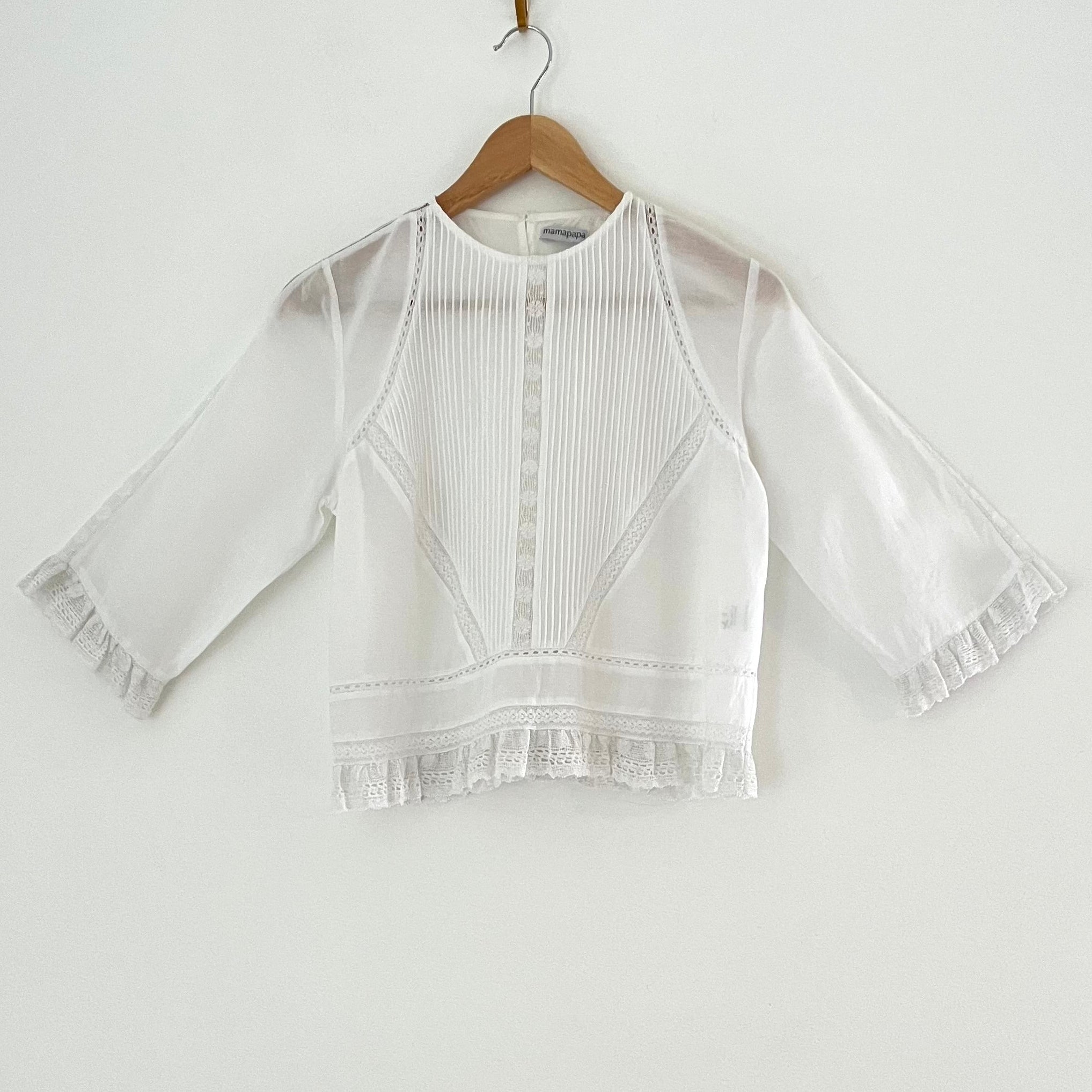 Mamapapa Lace Blouse.