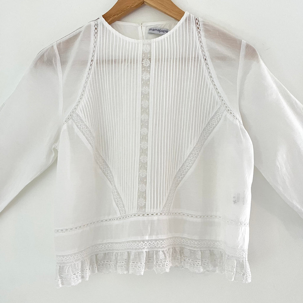 Mamapapa Lace Blouse.