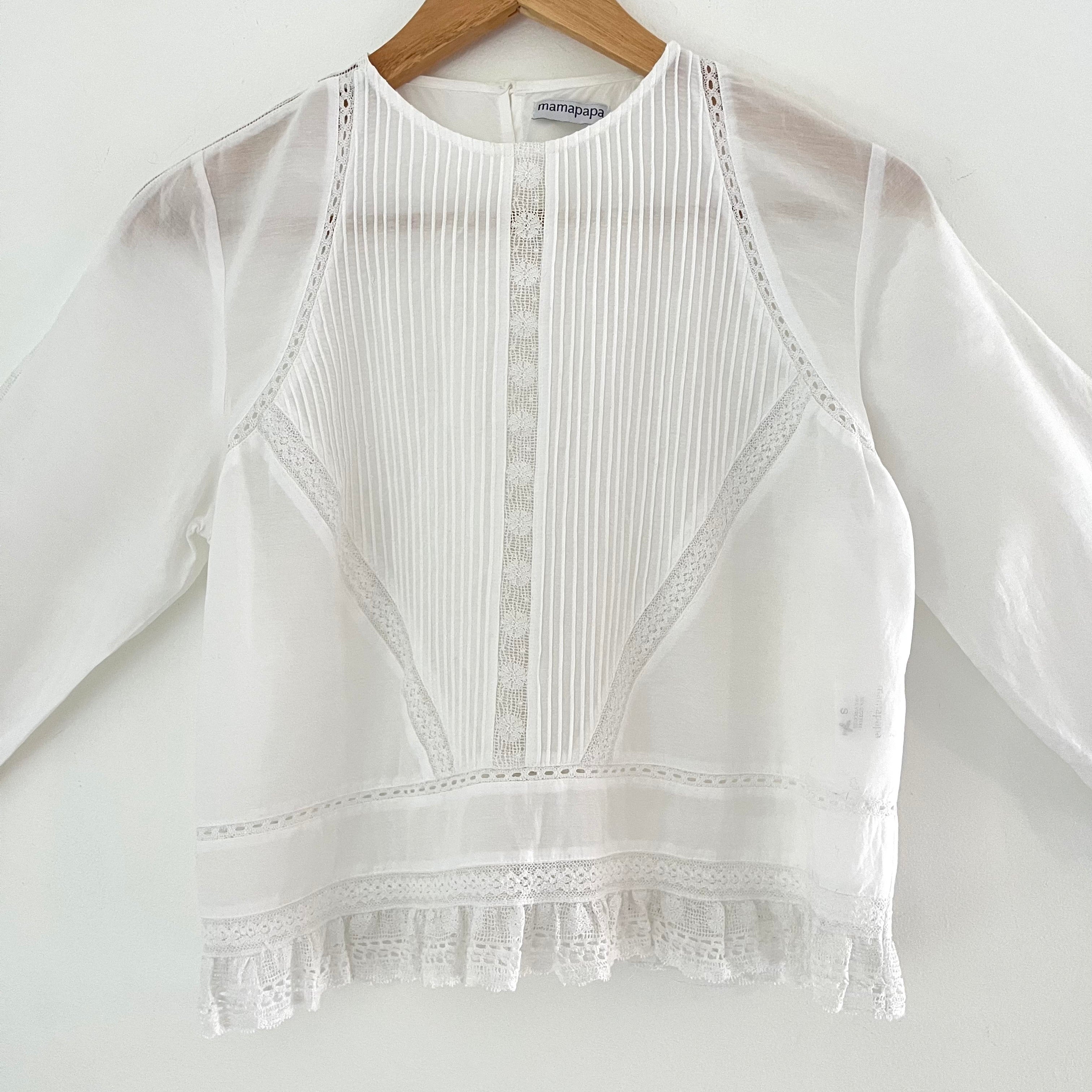 Mamapapa Lace Blouse.