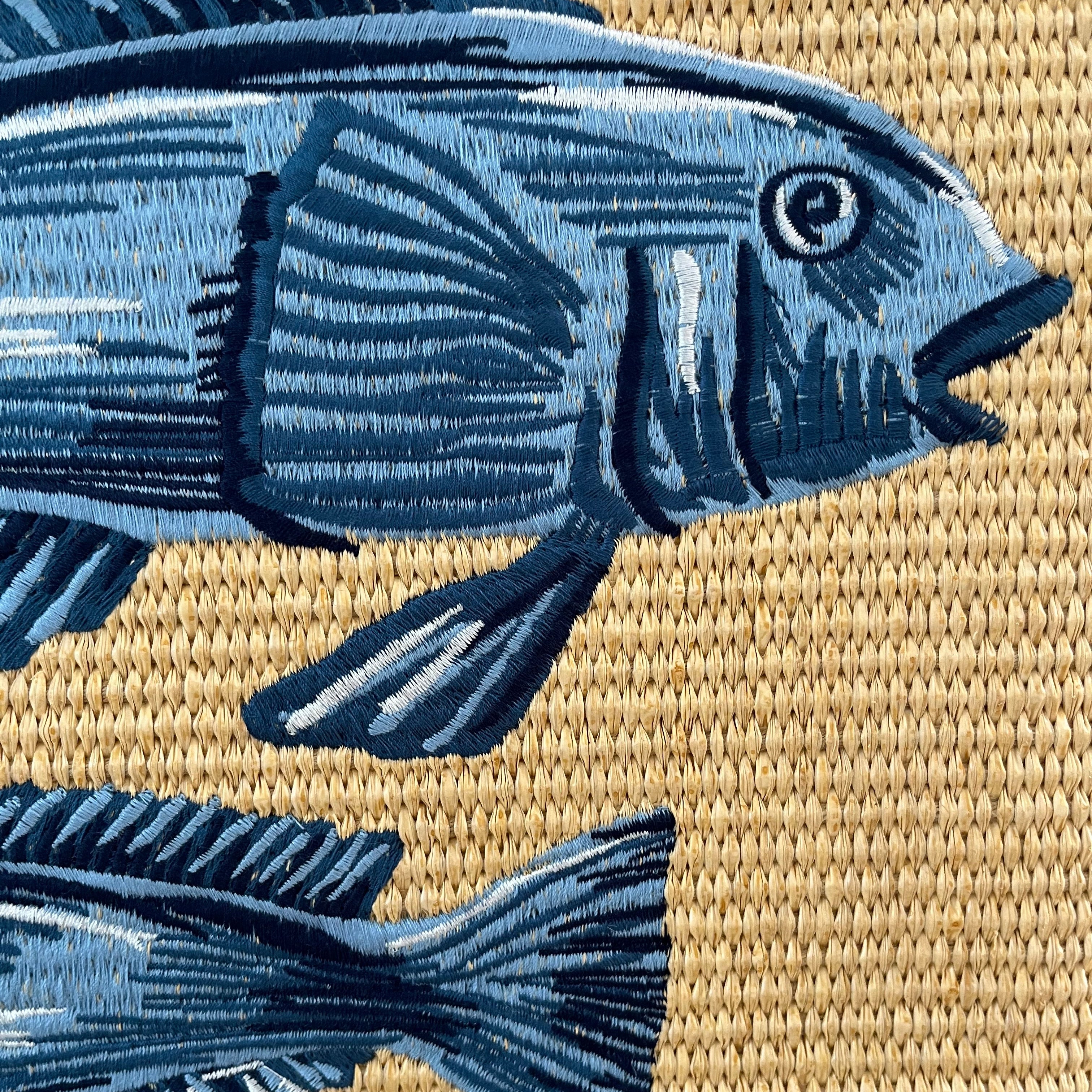 Farm Rio BNWT GARDEN TILES Raffia Shell Tote Bag.