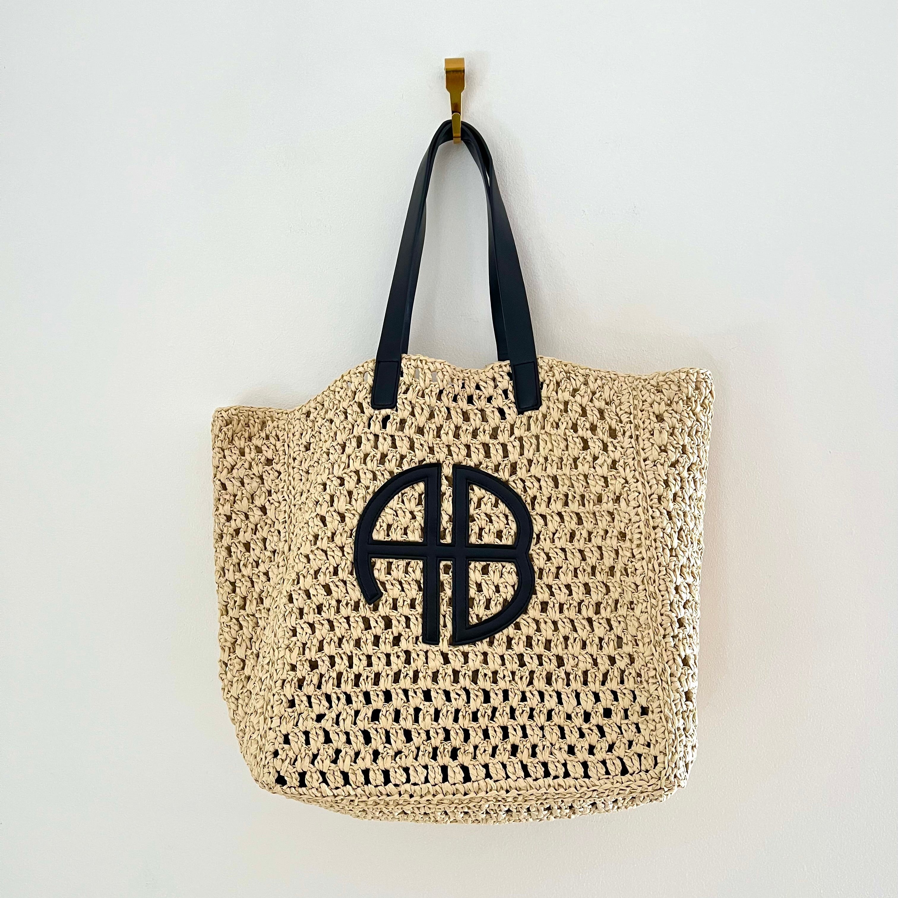 Anine Bing RIO Tote Bag in Natural.