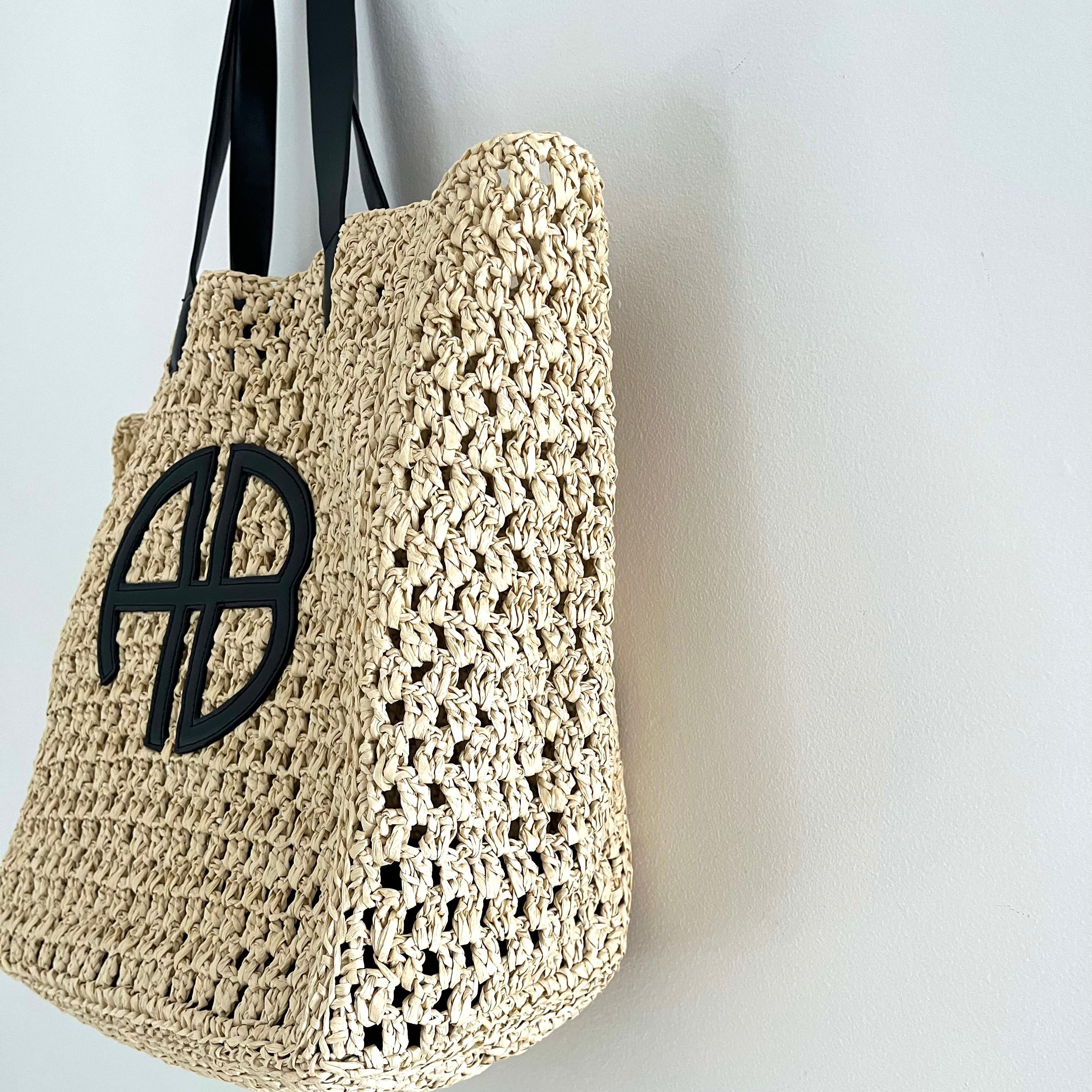 Anine Bing RIO Tote Bag in Natural.
