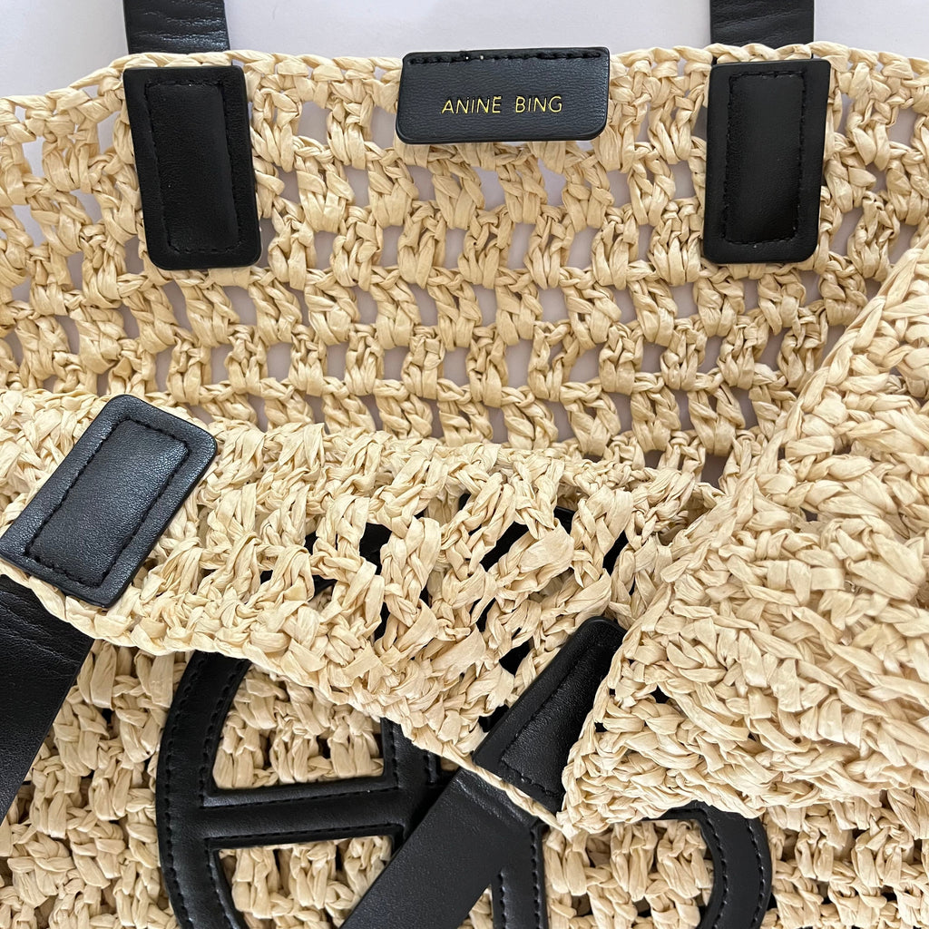 Anine Bing RIO Tote Bag in Natural.
