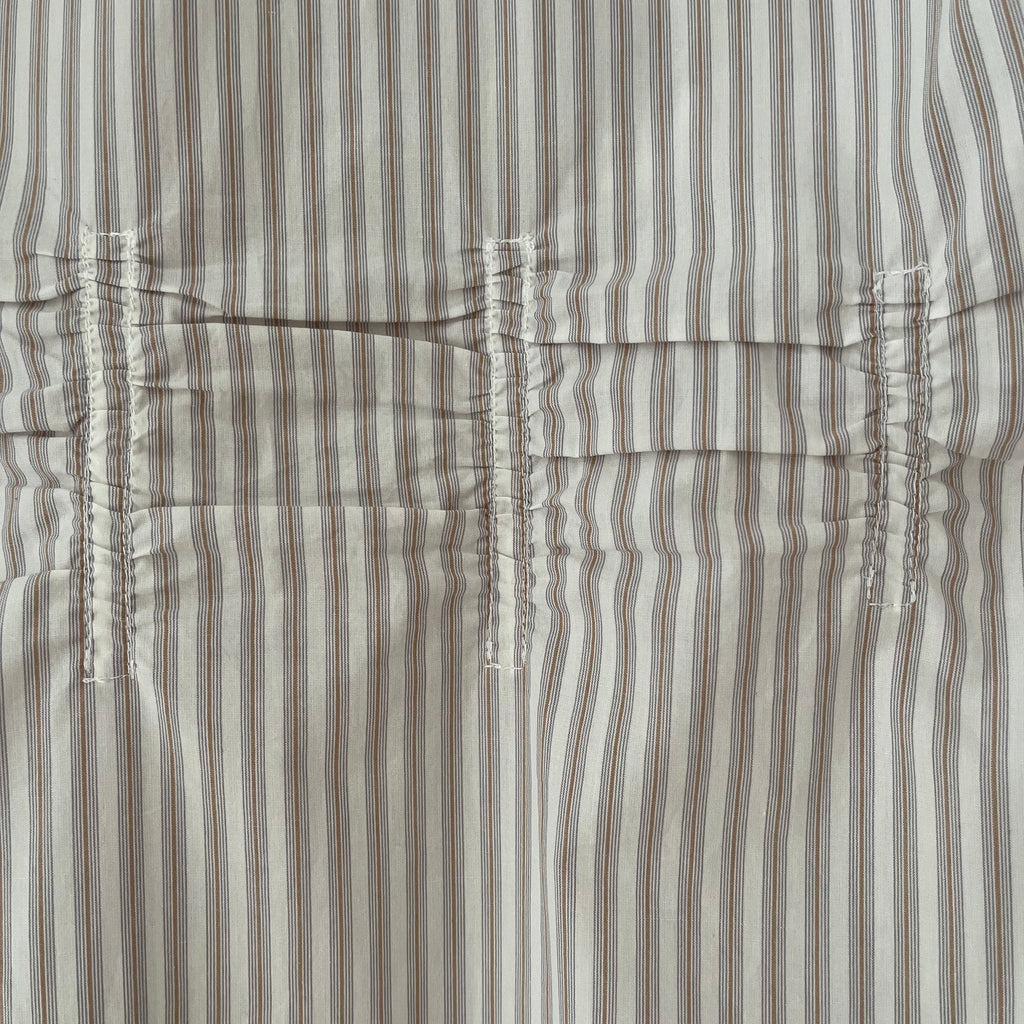 Deiji Studios BNWT PINCHED Dress in Lake Stripe Size XXS.