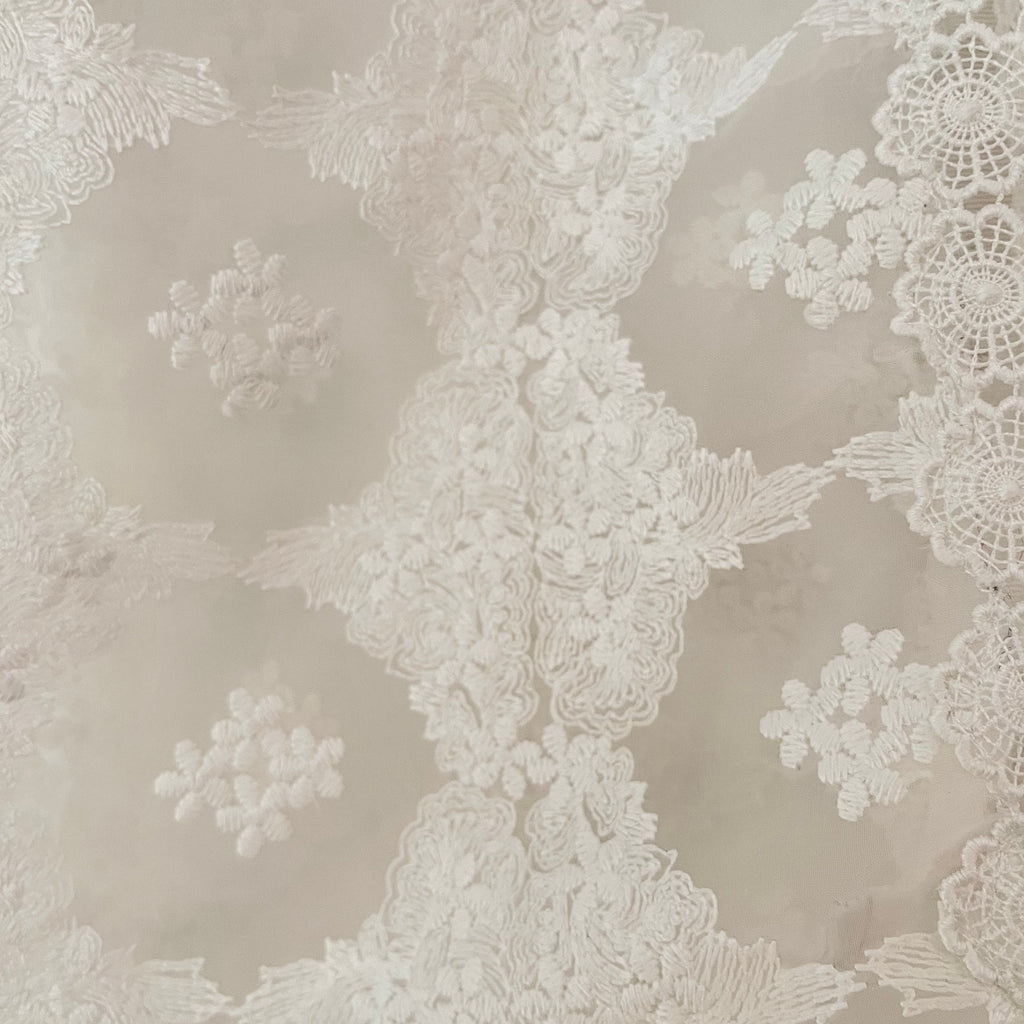 Sandro ESPERANCE Sheer-Inset Lace Top Size S.
