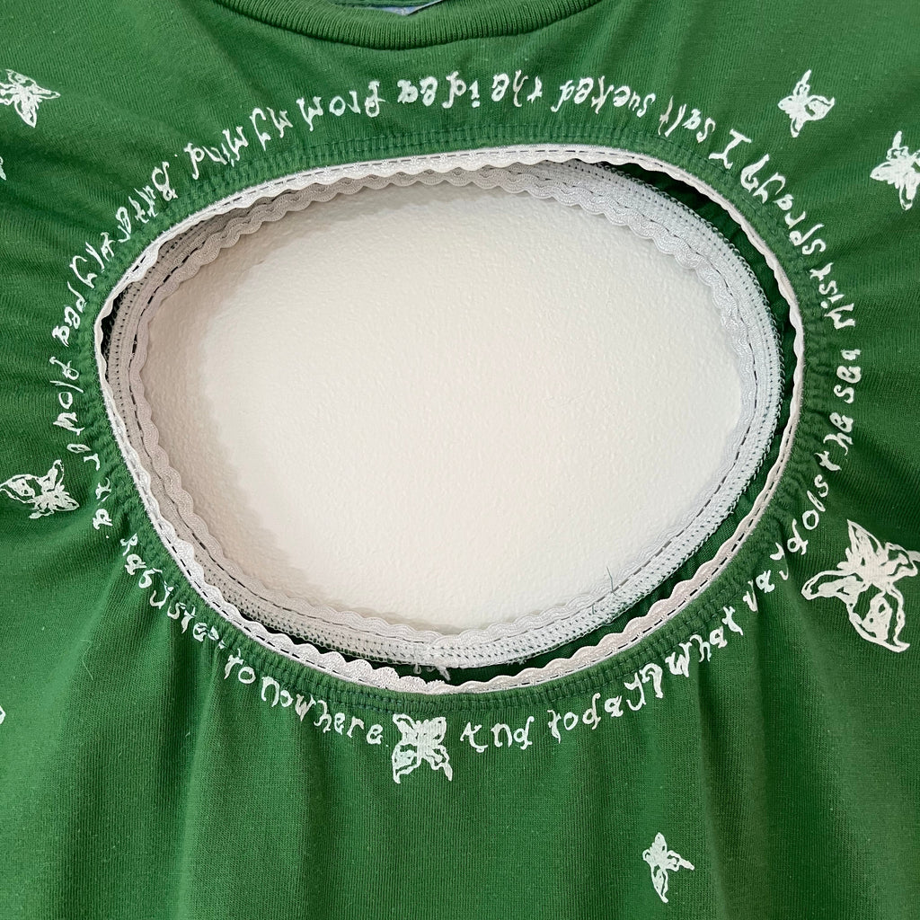 Ramp Tramp Tramp Stamp/Niamh Galea LOGO Baby Tee Size L.