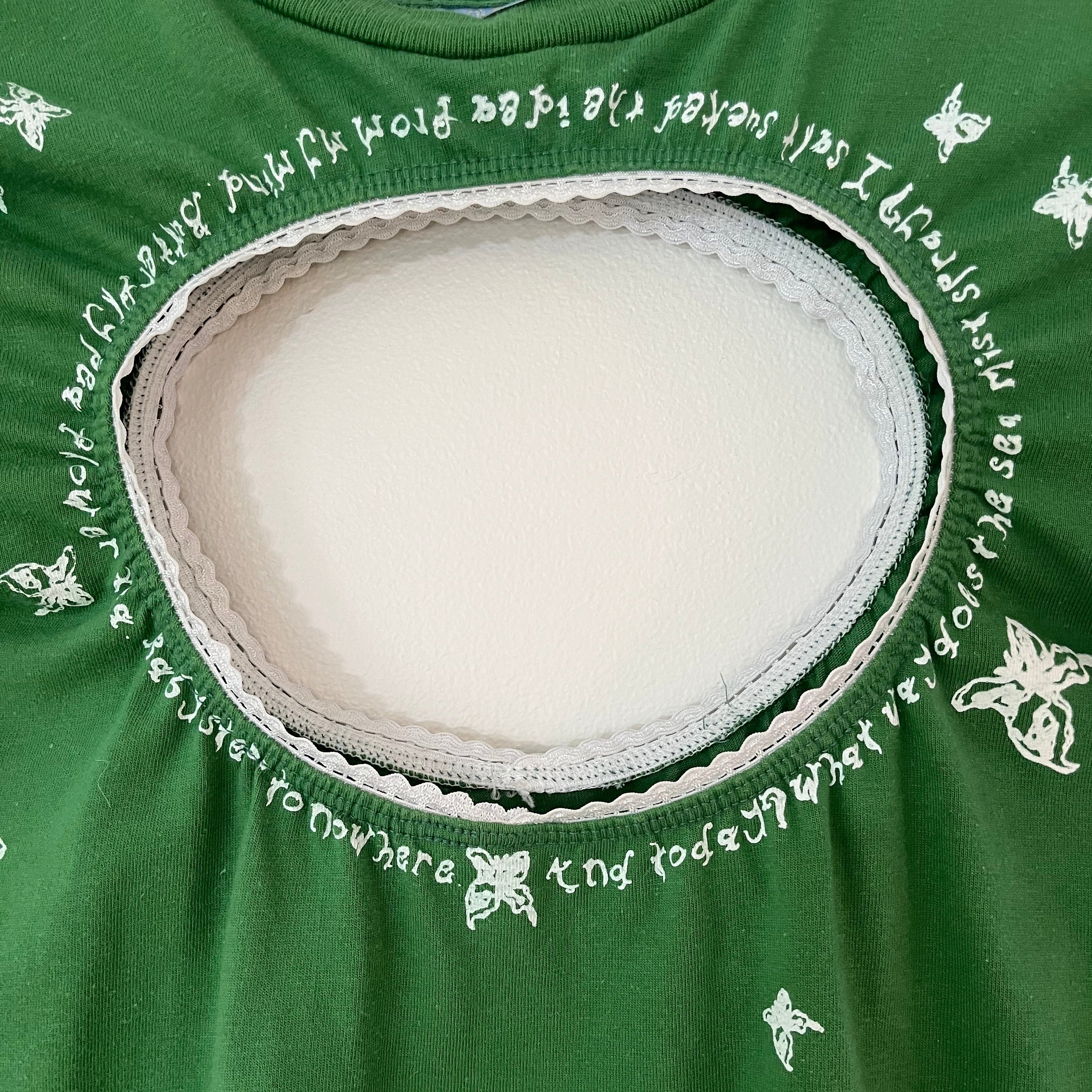 Ramp Tramp Tramp Stamp/Niamh Galea LOGO Baby Tee Size L.