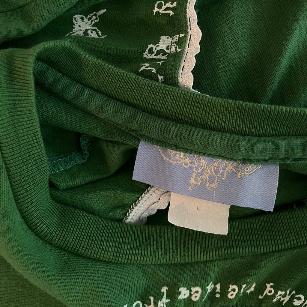 Ramp Tramp Tramp Stamp/Niamh Galea LOGO Baby Tee Size L.