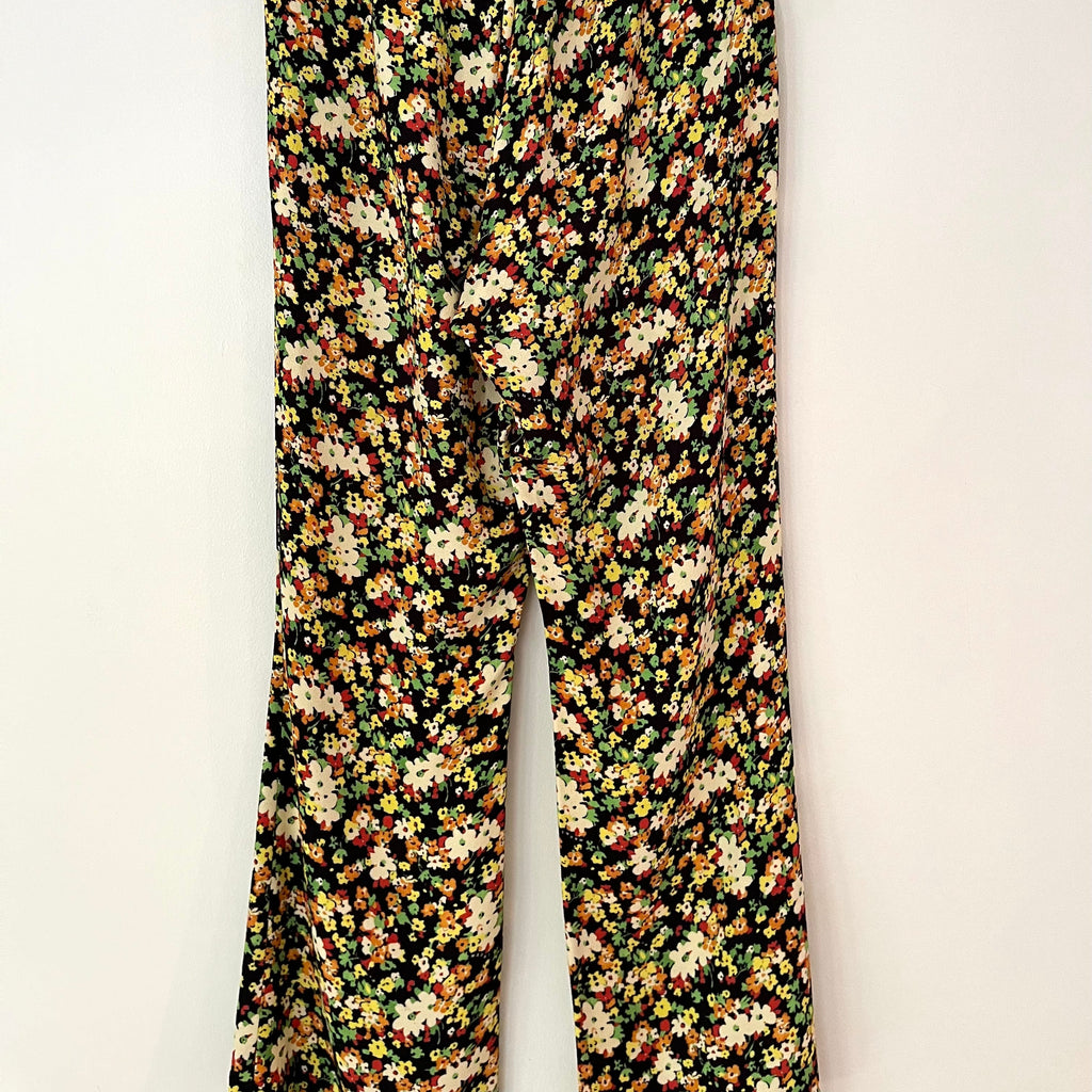 Marni Floral Print Trousers Size 44/AU12.