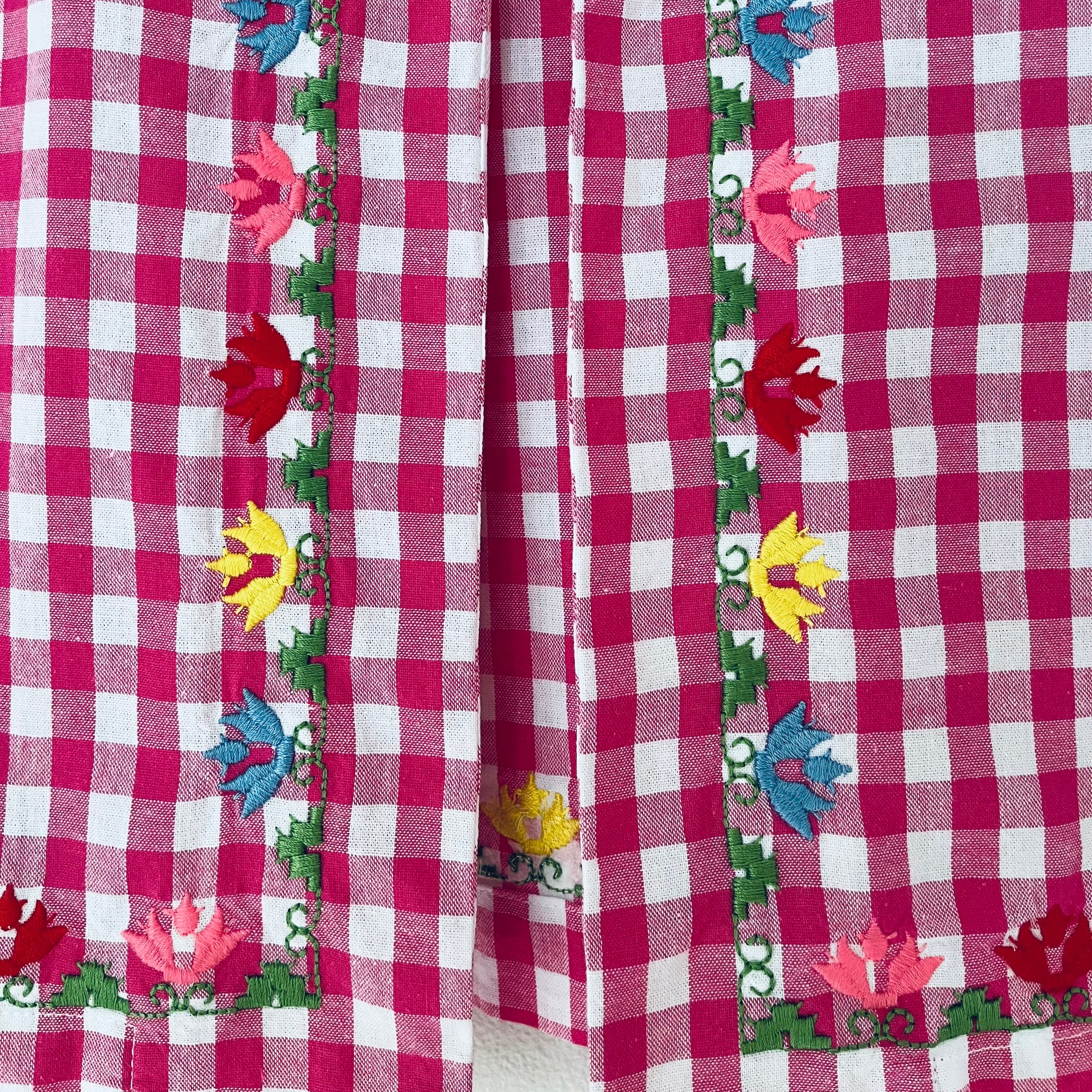 La Veste Checked Embroidery Jacket.