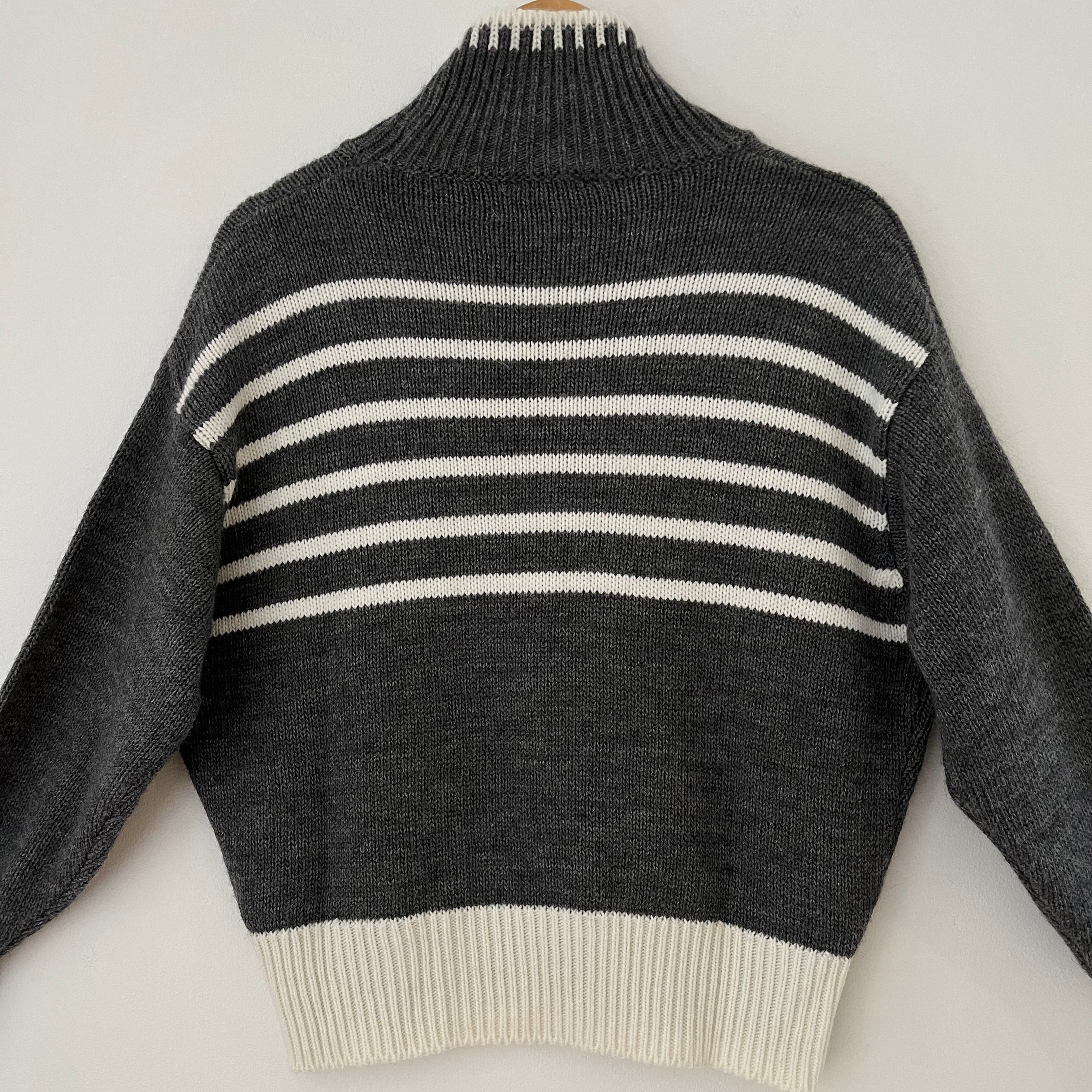Mamapapa HARRY Stripes Turtleneck Knit Size S/M.