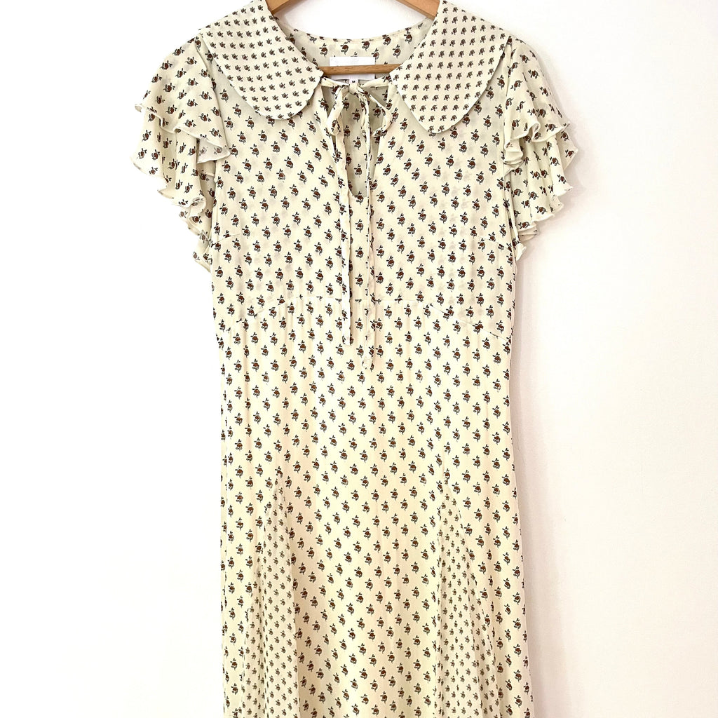 Carmen Says SUCREE Floral Print Long Dress Size M.