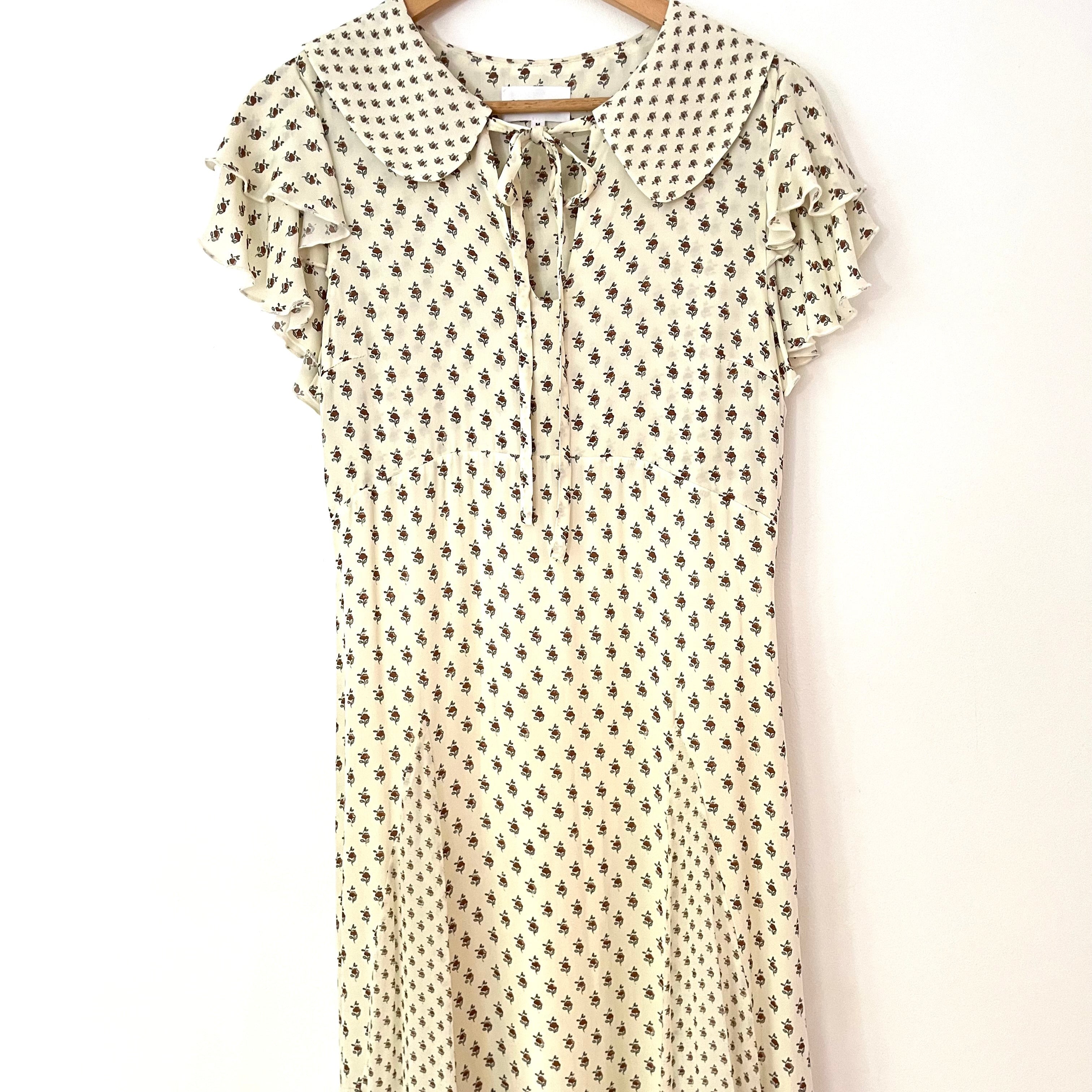 Carmen Says SUCREE Floral Print Long Dress Size M.