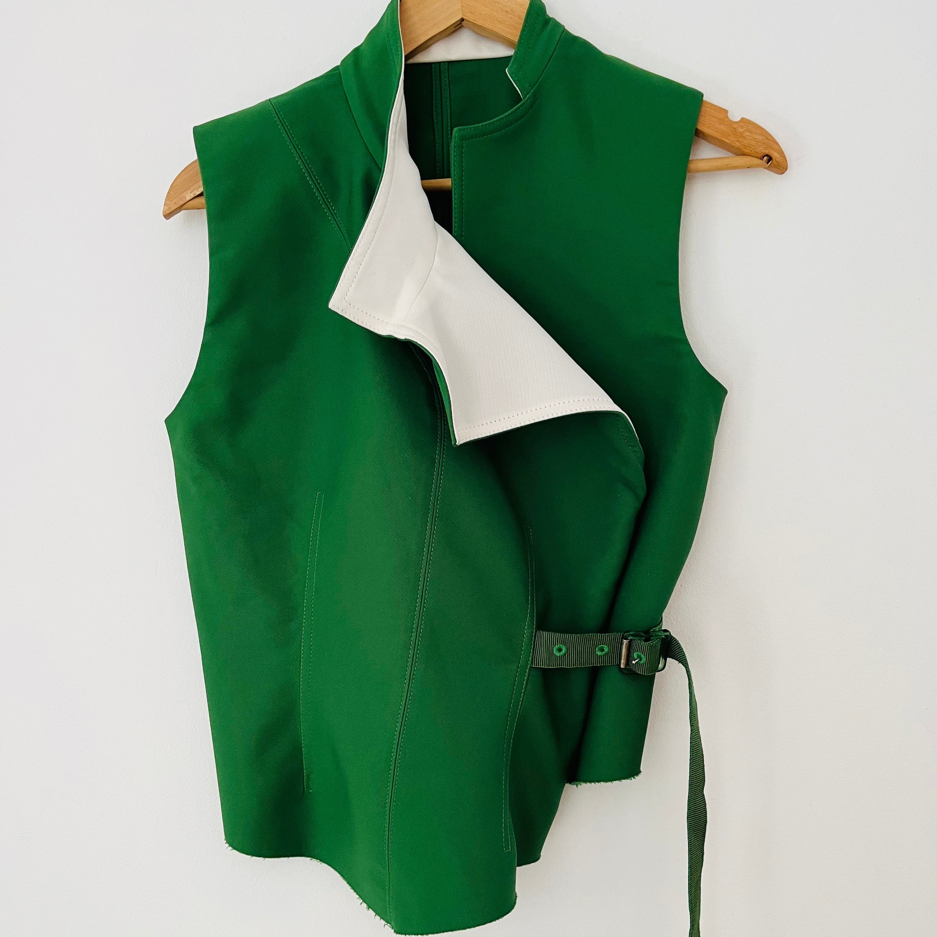 ACNE Studios BNWT Asymmetrical Buckle Jacket/Gilet Size 36/S.