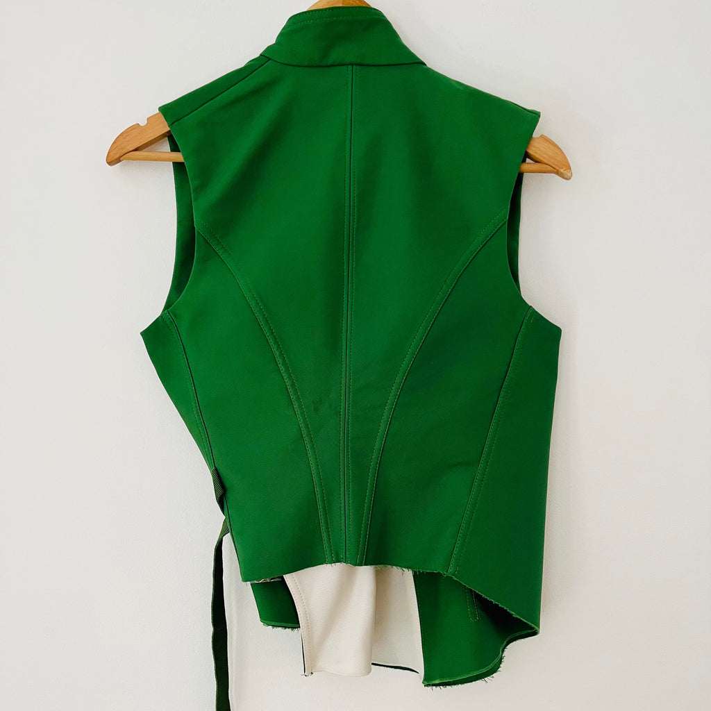 ACNE Studios BNWT Asymmetrical Buckle Jacket/Gilet Size 36/S.