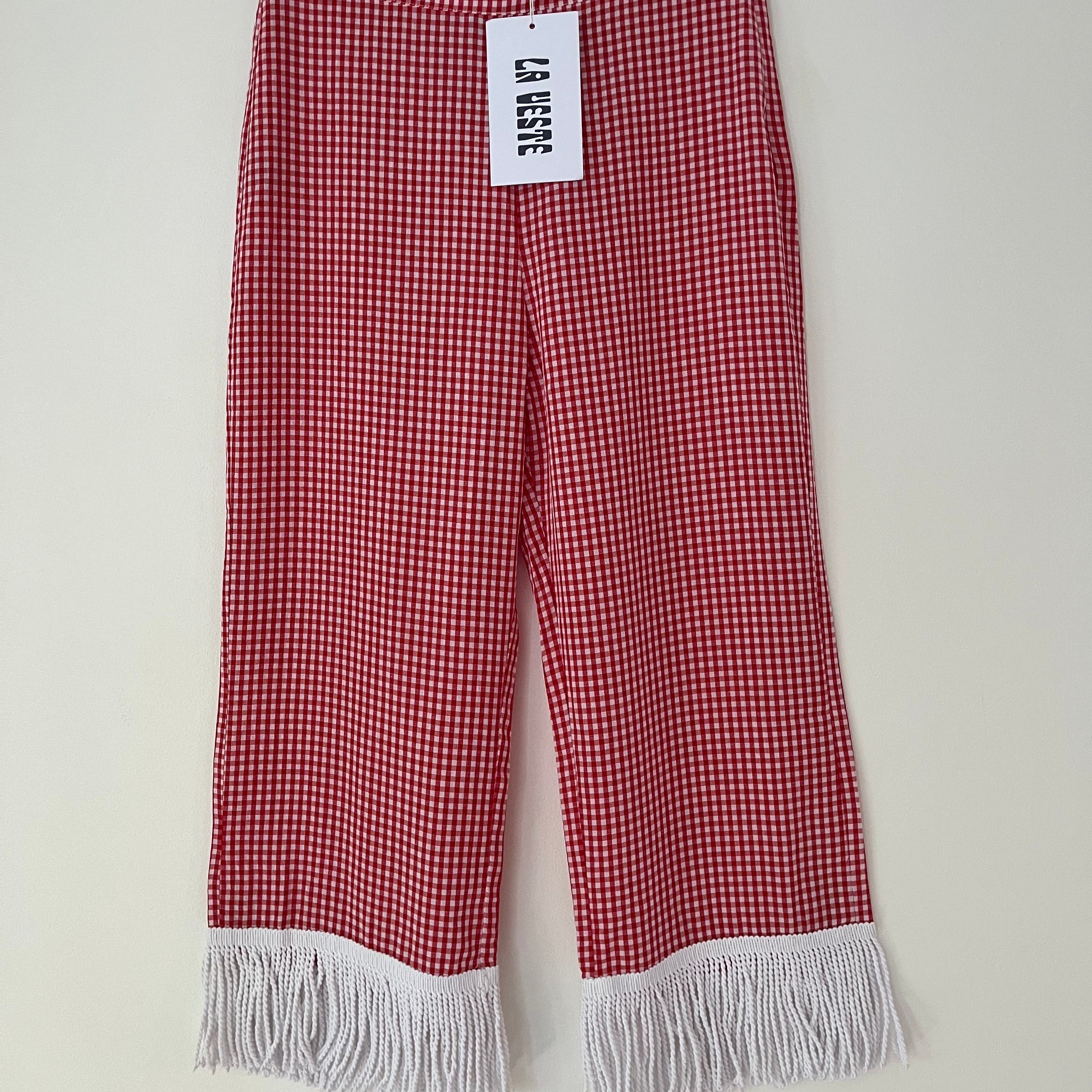 La Veste BNWT JASON Fringe Trousers Size L.