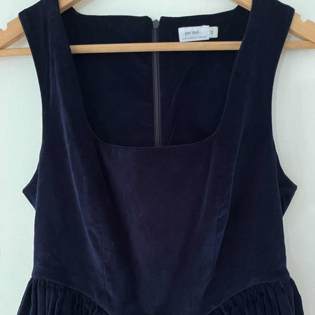 Par Moi Velvet Mini Dress Size XS.