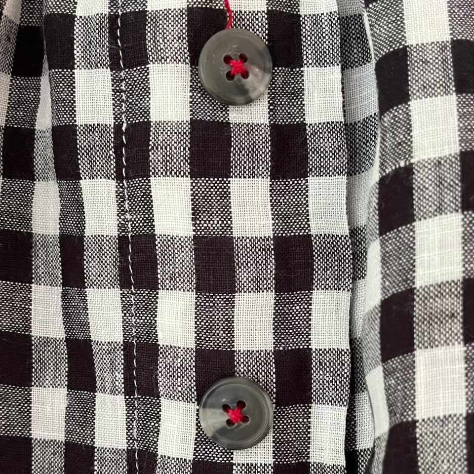 Krystal Deans Gingham Boxer Shorts Size XS.