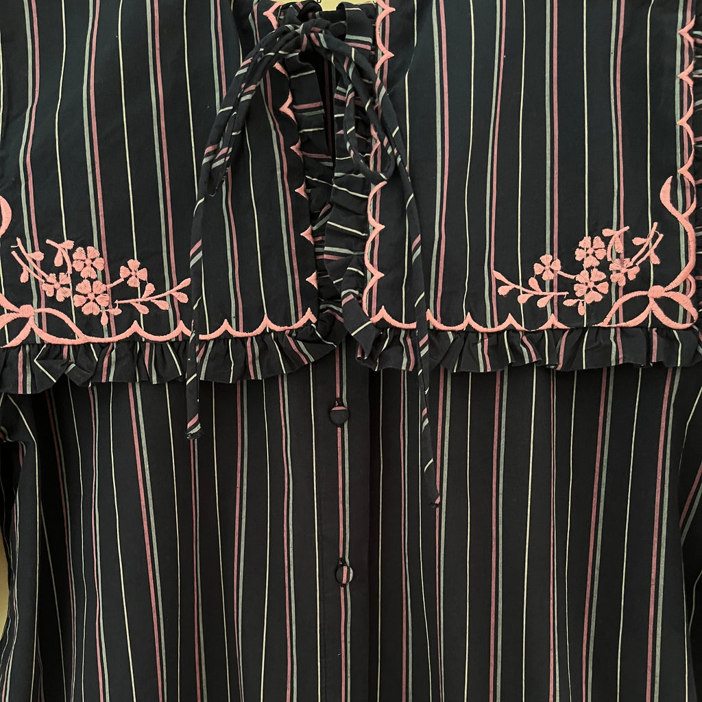 Damson Madder NORDINE Blouse Size 6.