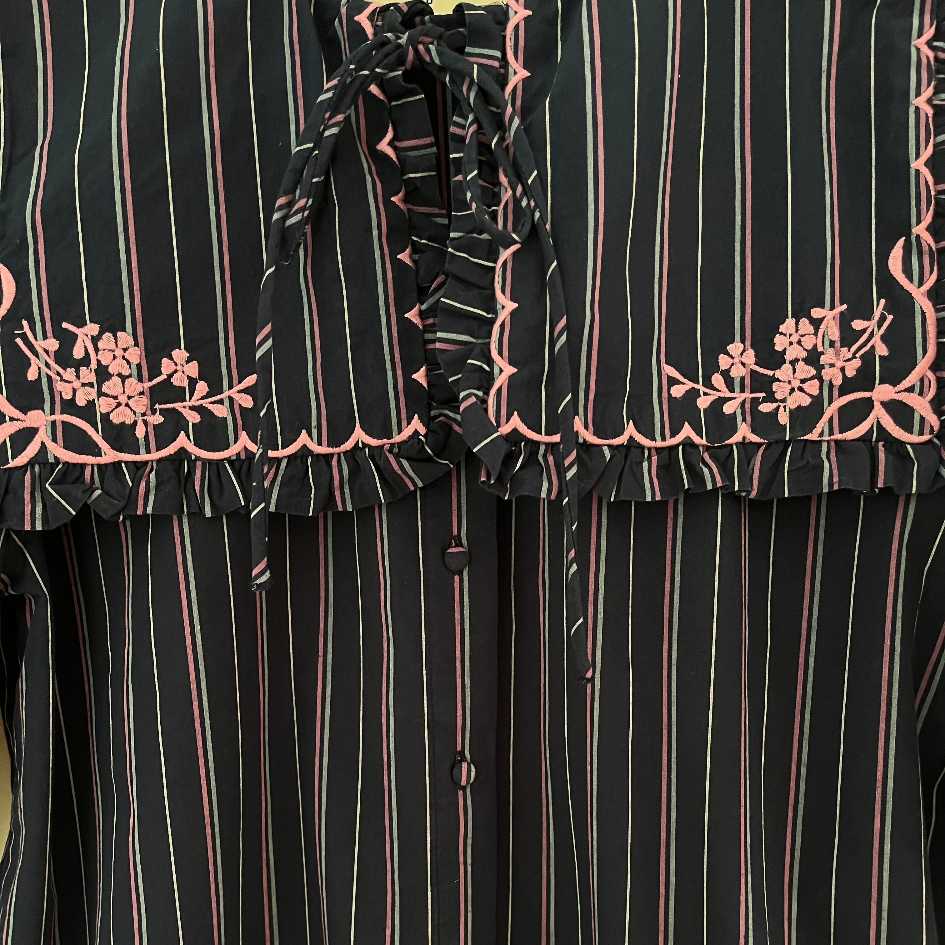 Damson Madder NORDINE Blouse Size 6.