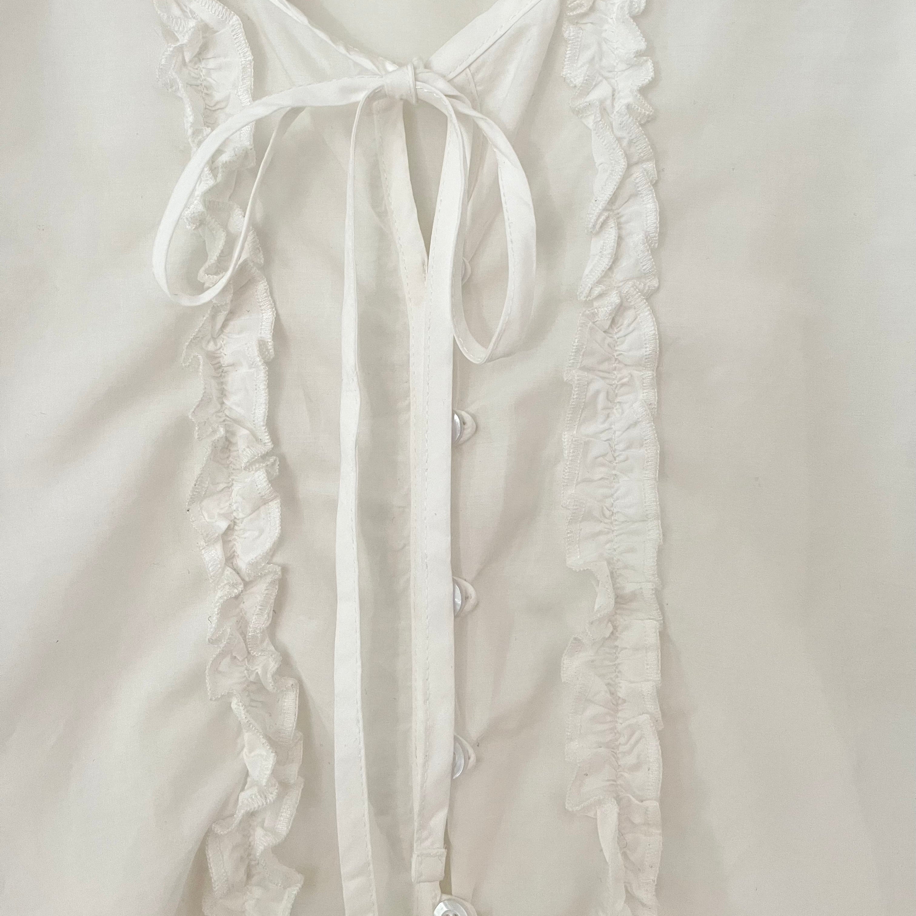 Deiji Studios DOUBLE FRILL Top Size M.