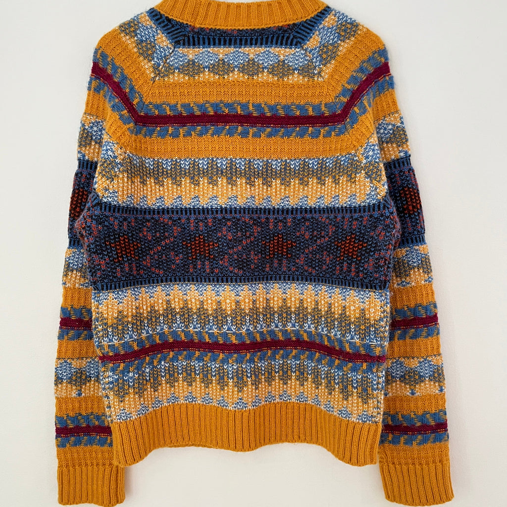Acne Studios Jacquard Crew Sweater Size L.