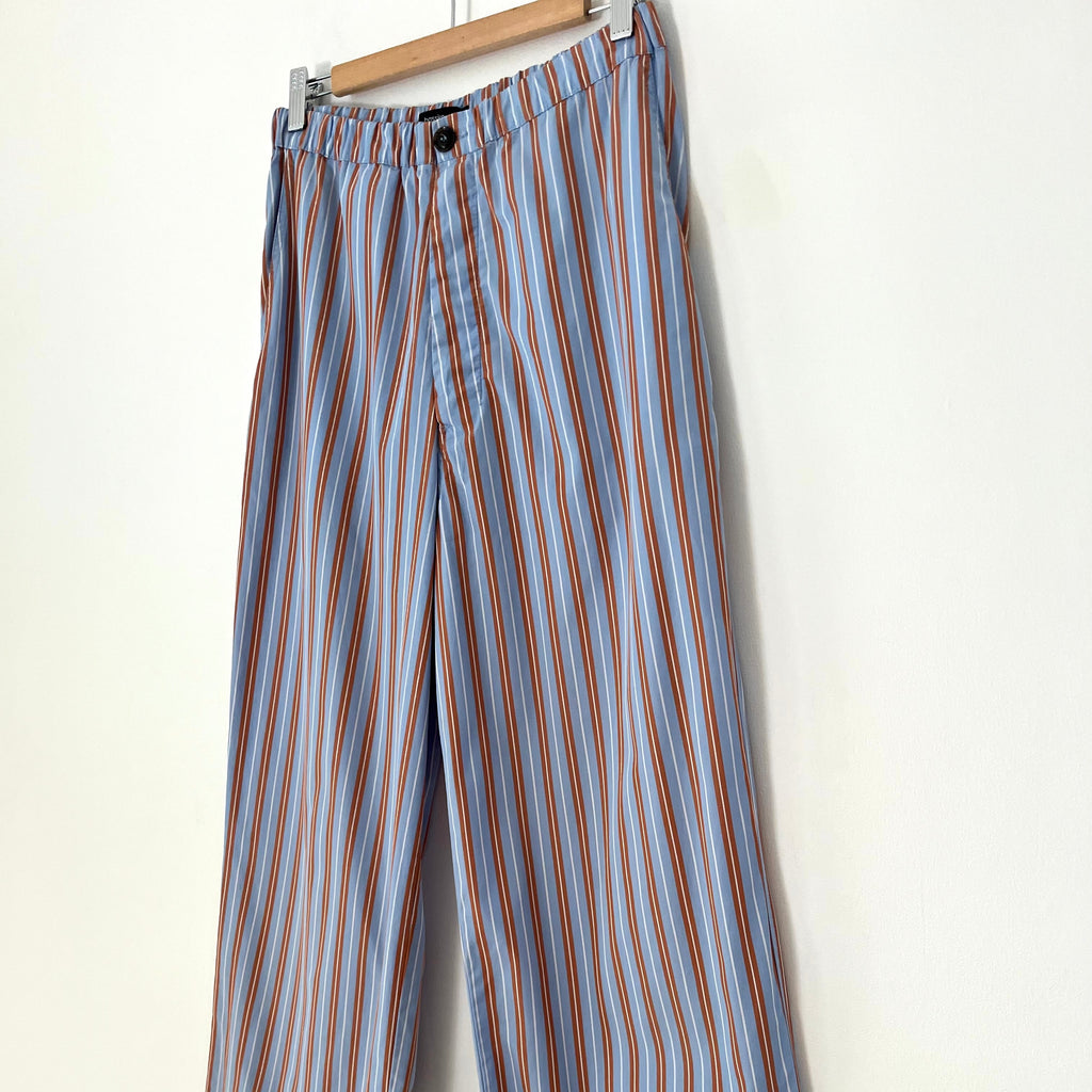 Bassike Striped Trousers Size 1/AU8.