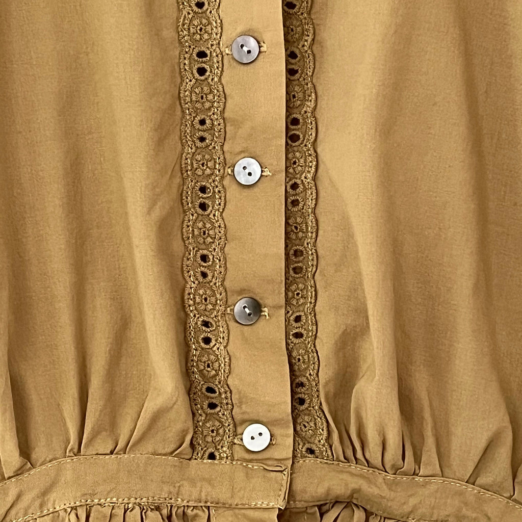 Laneway The Label GEORGINA Blouse in Olive Size XS.