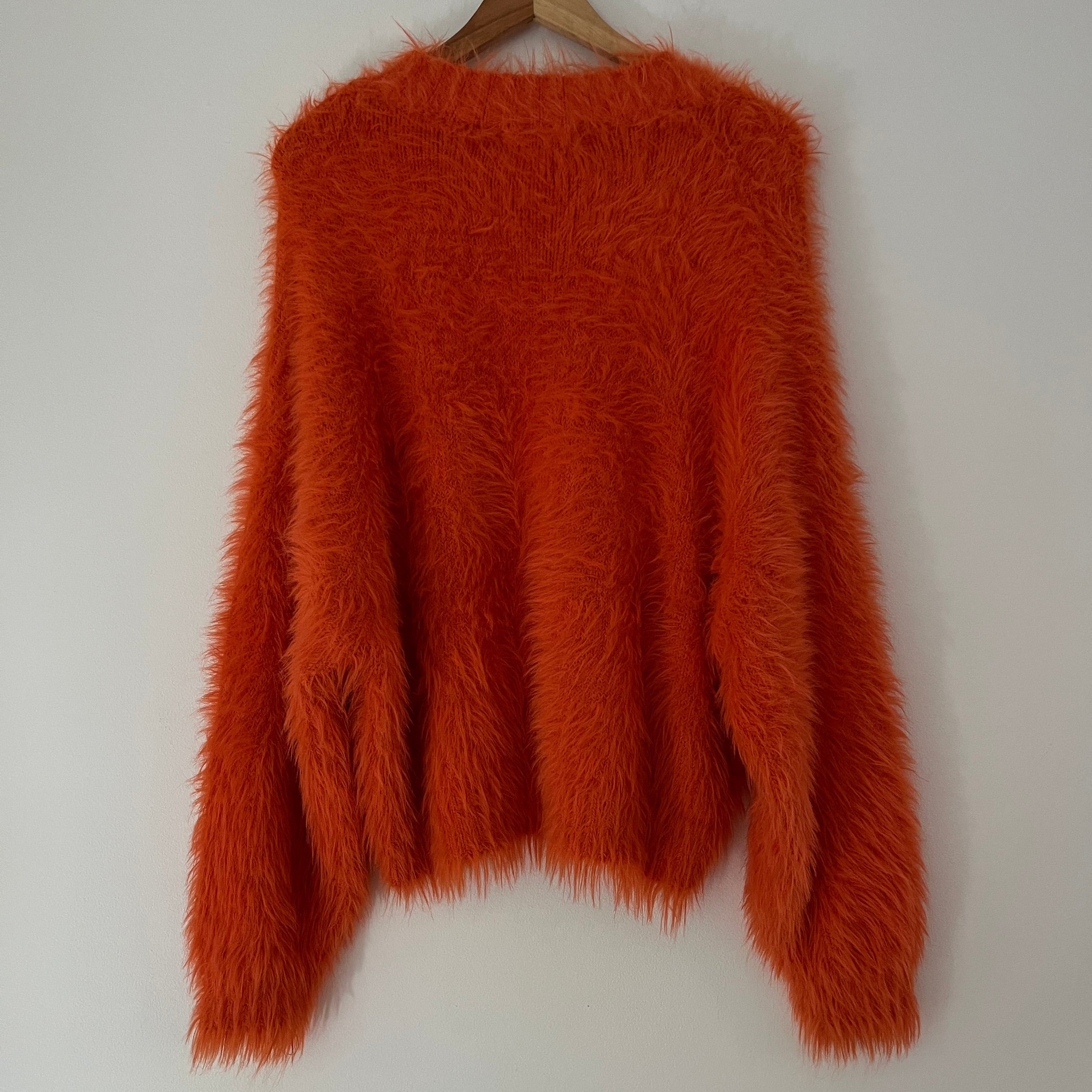 Alpha60 Fuzzy Merino Blend Jumper Size M.