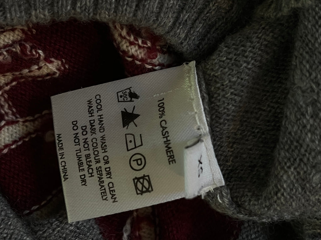 Bella Freud I DONT THINK SO Cashmere Sweater Size XS.