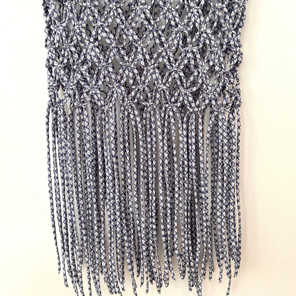 Wynn Hamlyn Sample Macrame Slip Dress Size 8.