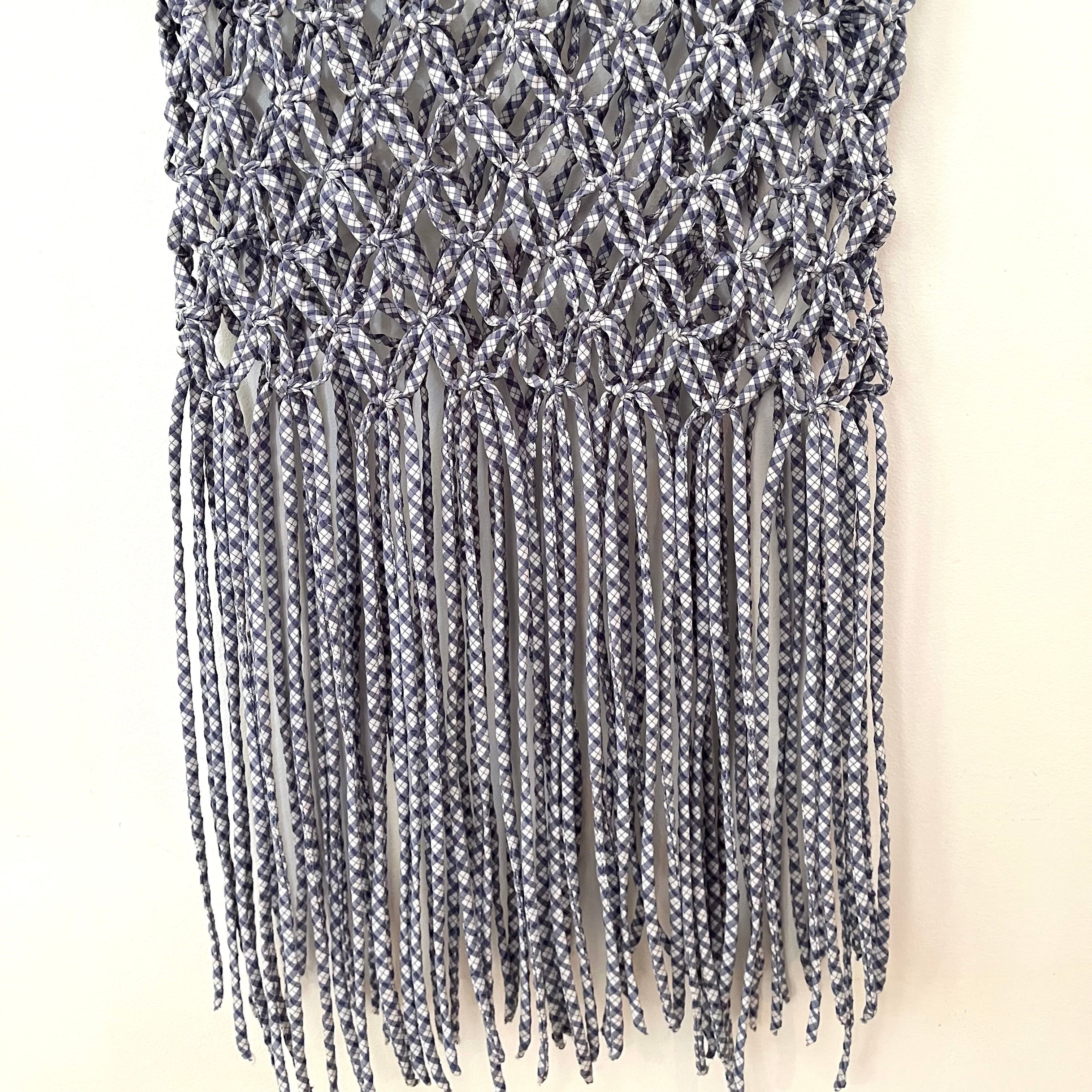 Wynn Hamlyn Sample Macrame Slip Dress Size 8.