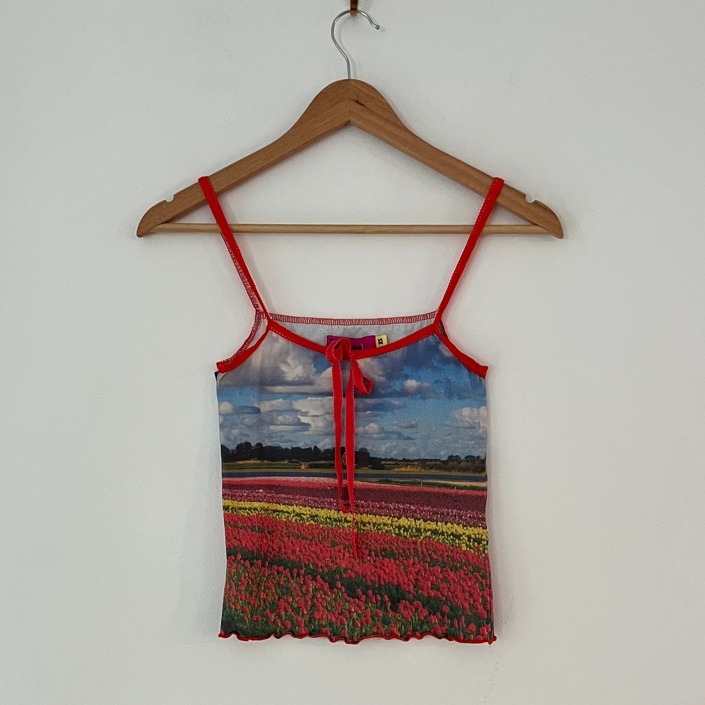 Tyler Mcgillivary TULIP FIELDS Cami Size XS.