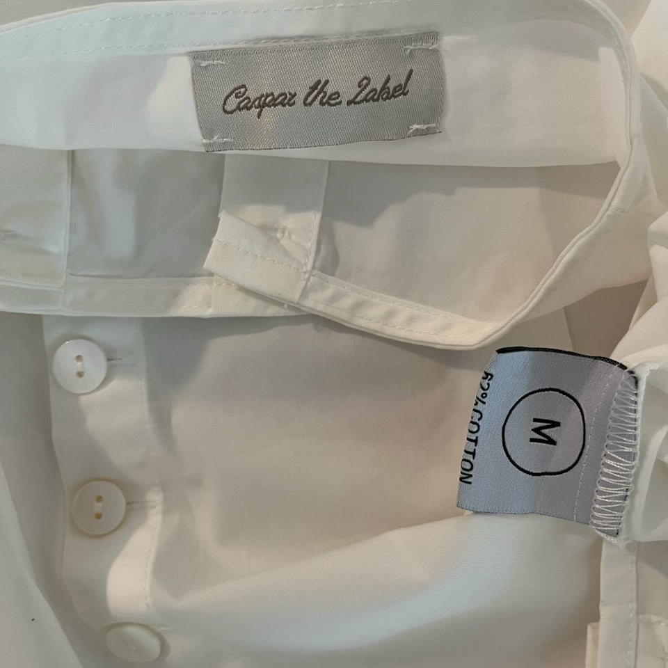Caspar The Label POET Shirt Size M.