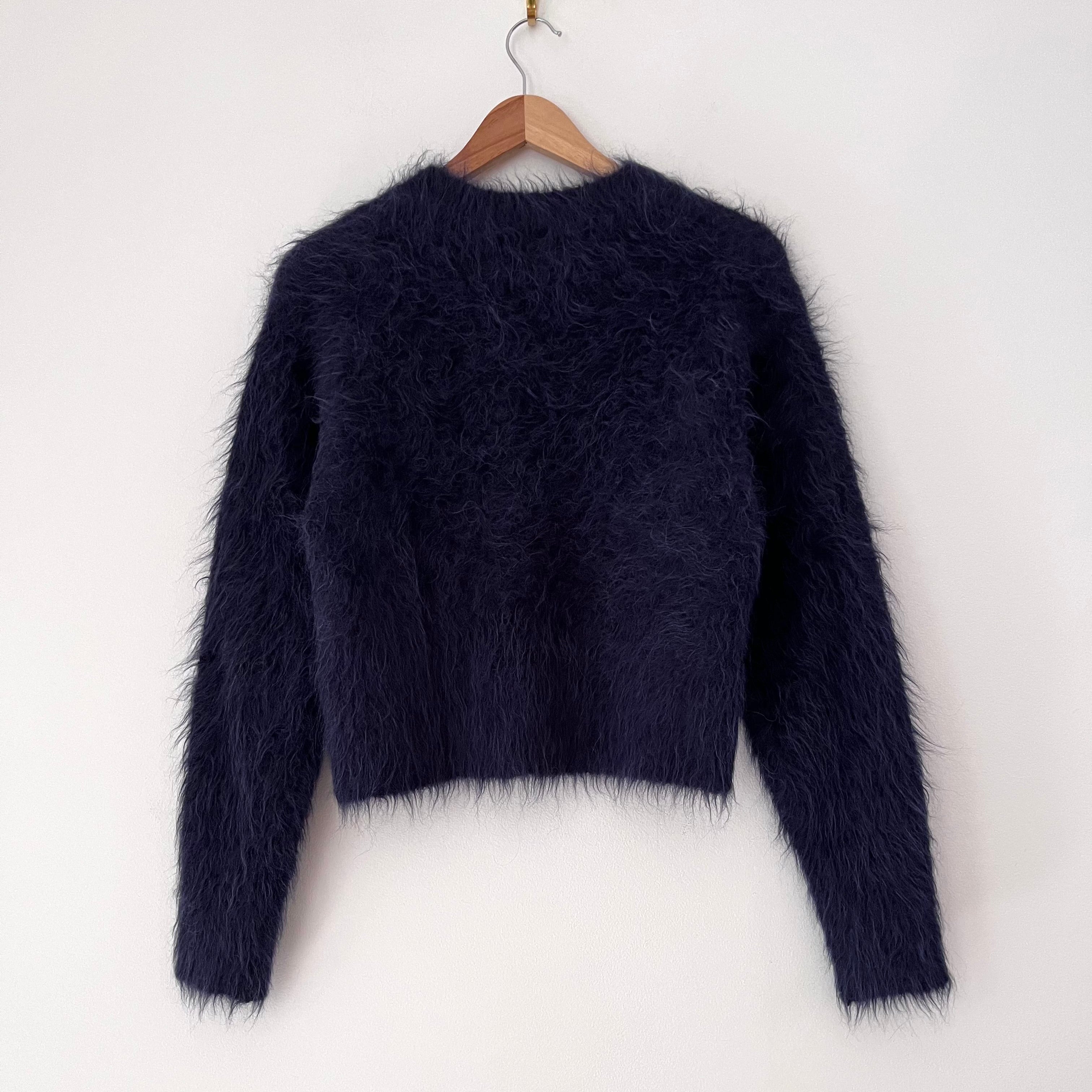 St Agni Sample Alpaca Sweater in Midnight Blue Size XS.