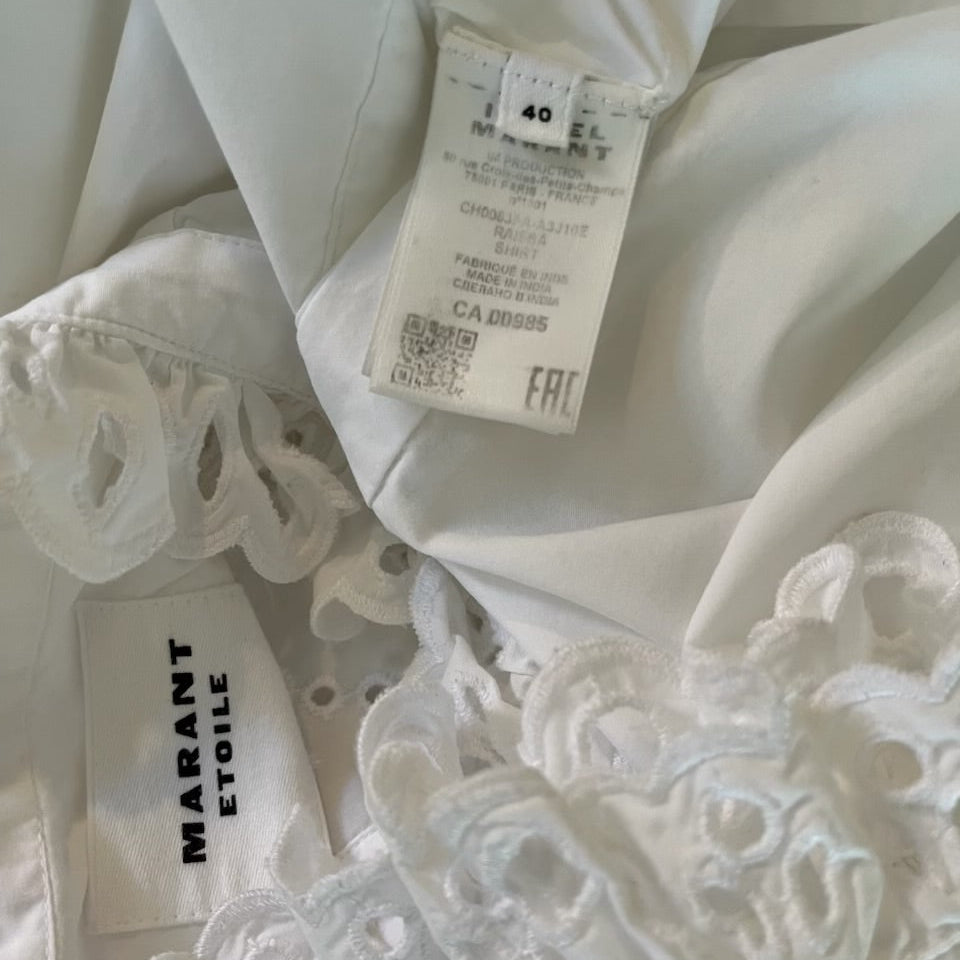 Isabel Marant Etoile RAISA Blouse Size 40/AU12.