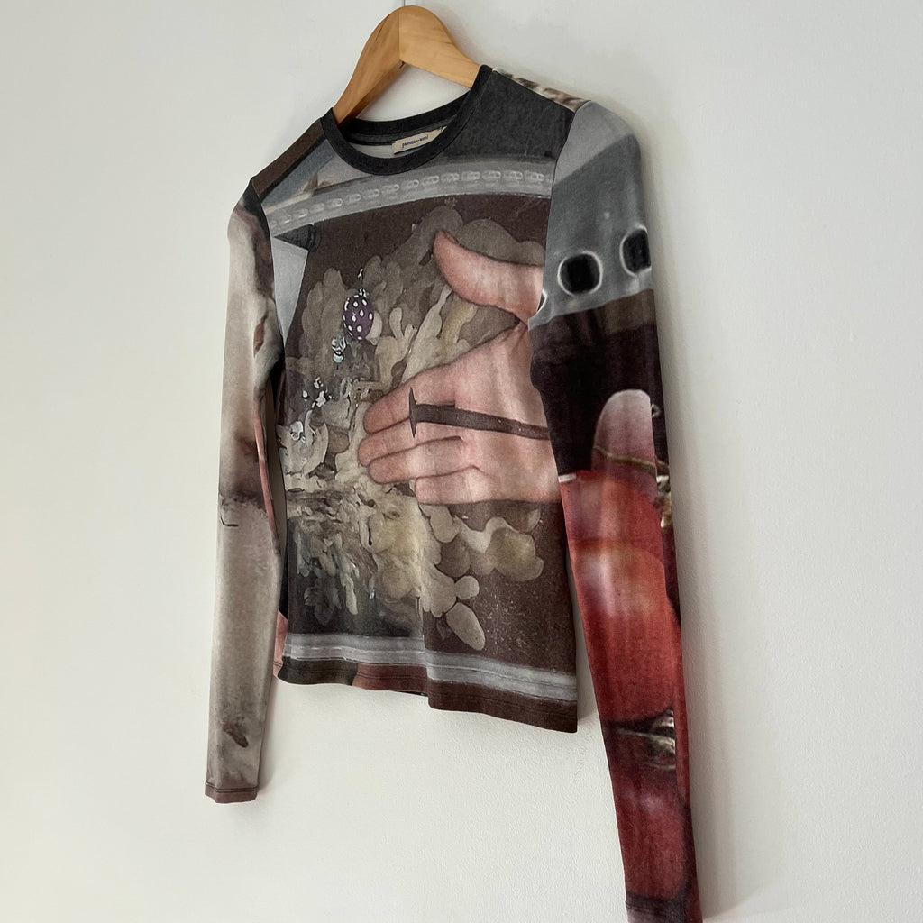 Paloma Wool MAX Long Sleeve Top Size XS.