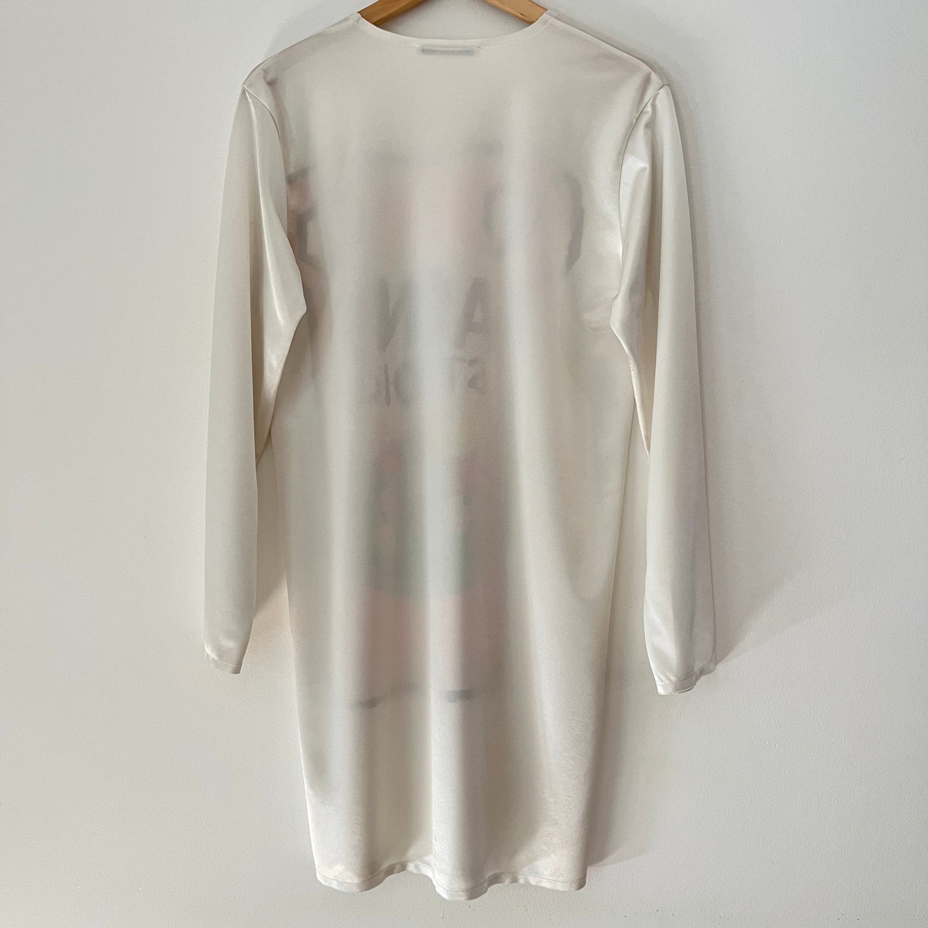Acne Studios x Grant Levy-Lucero Graphic Mini Dress Size S.