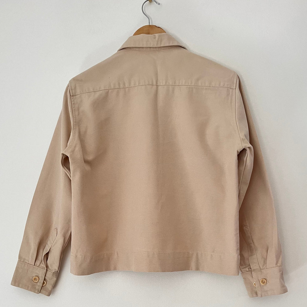 Handsom Utility/Chore Jacket in Ecru Size AU10/M.