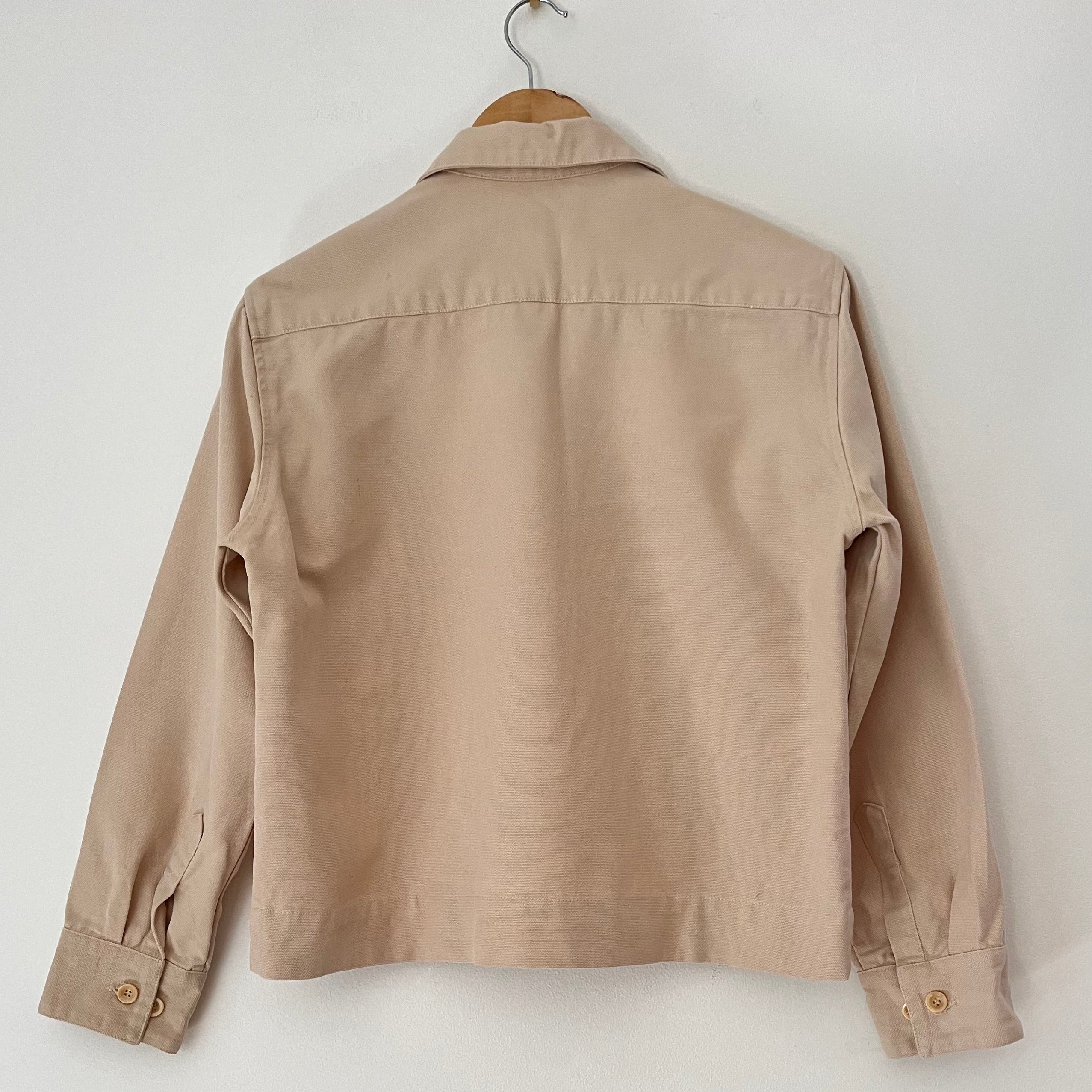 Handsom Utility/Chore Jacket in Ecru Size AU10/M.