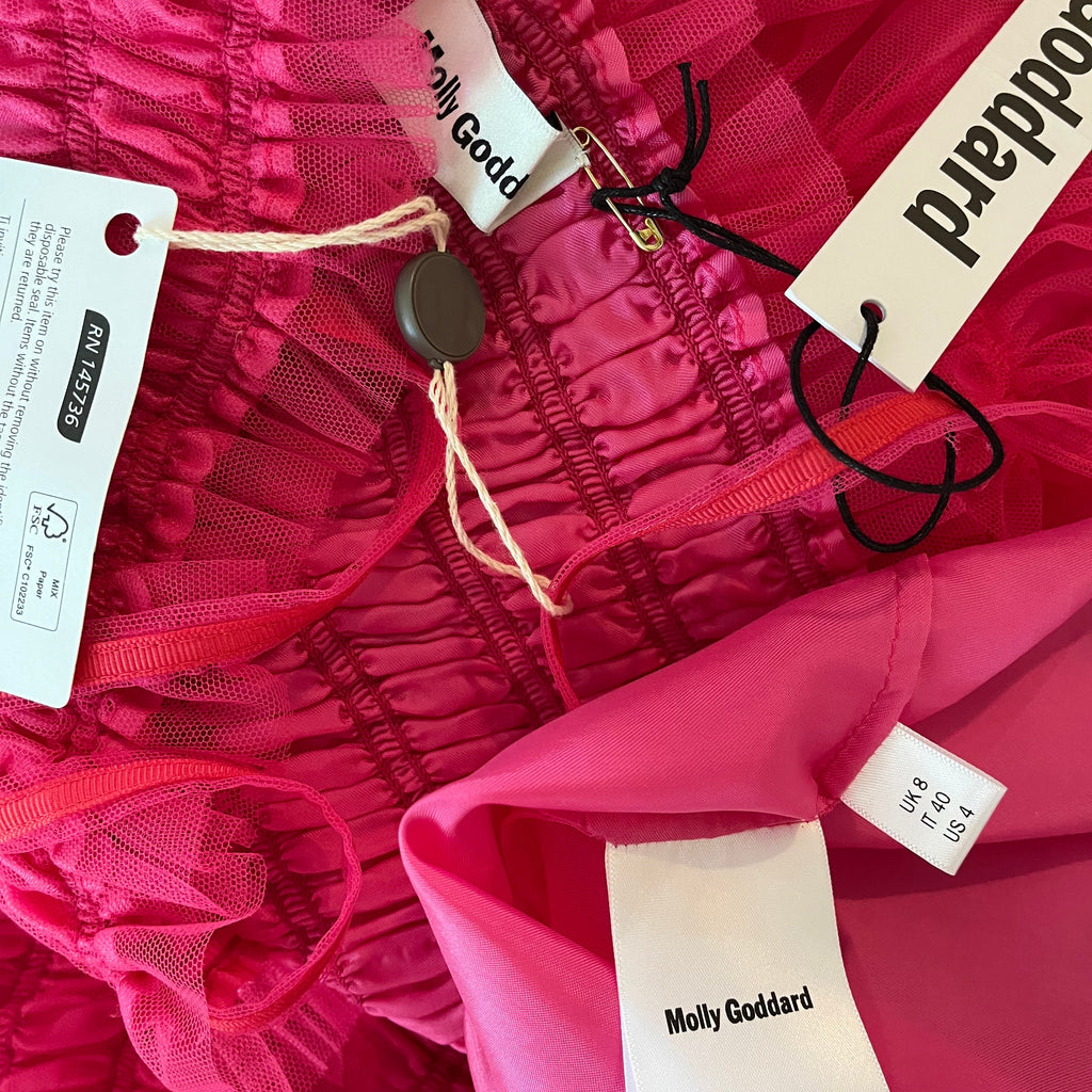 Molly Goddard BNWT CURTIS Dress Size UK8/IT40.