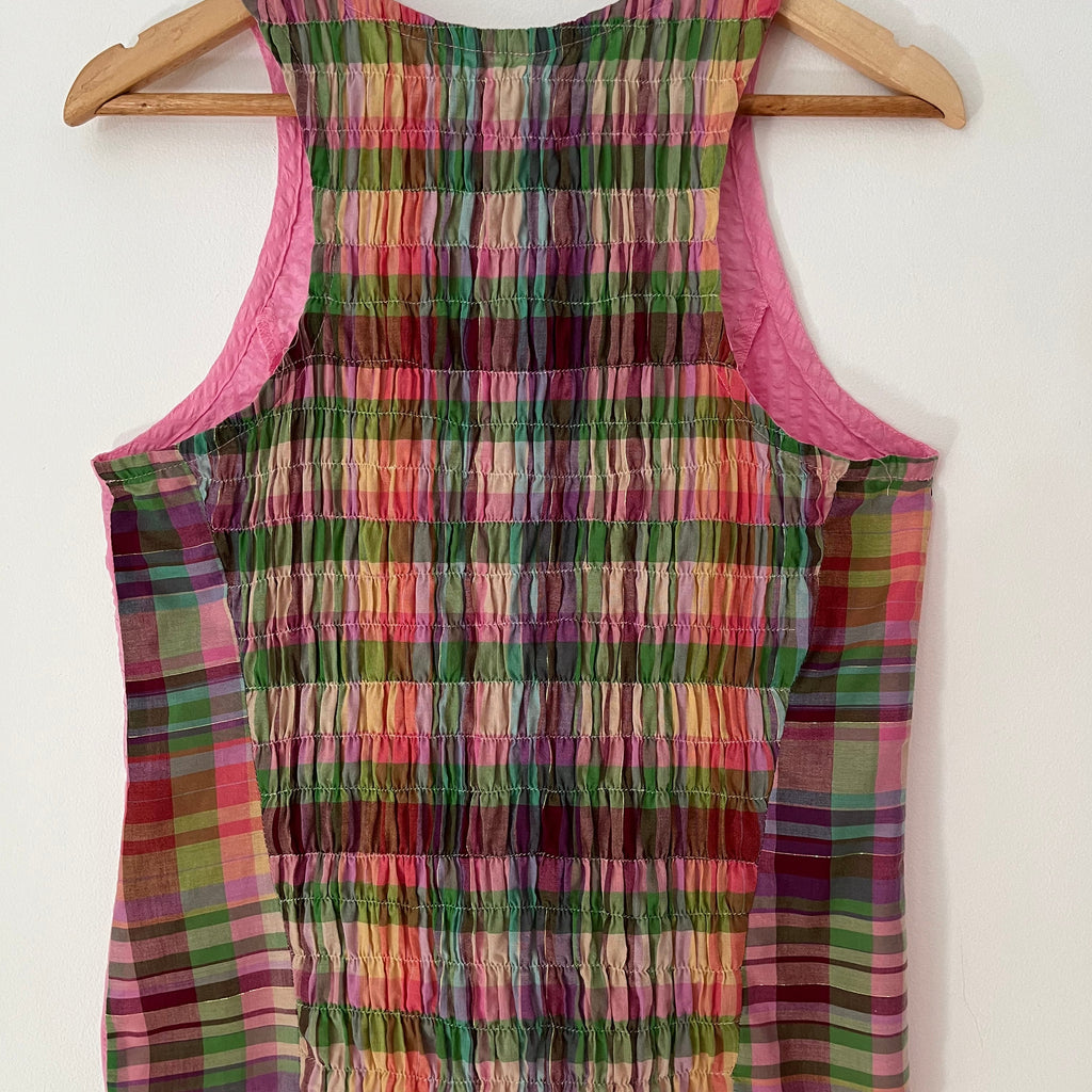 Katharina Lou Archives Plaid Top Size XL.