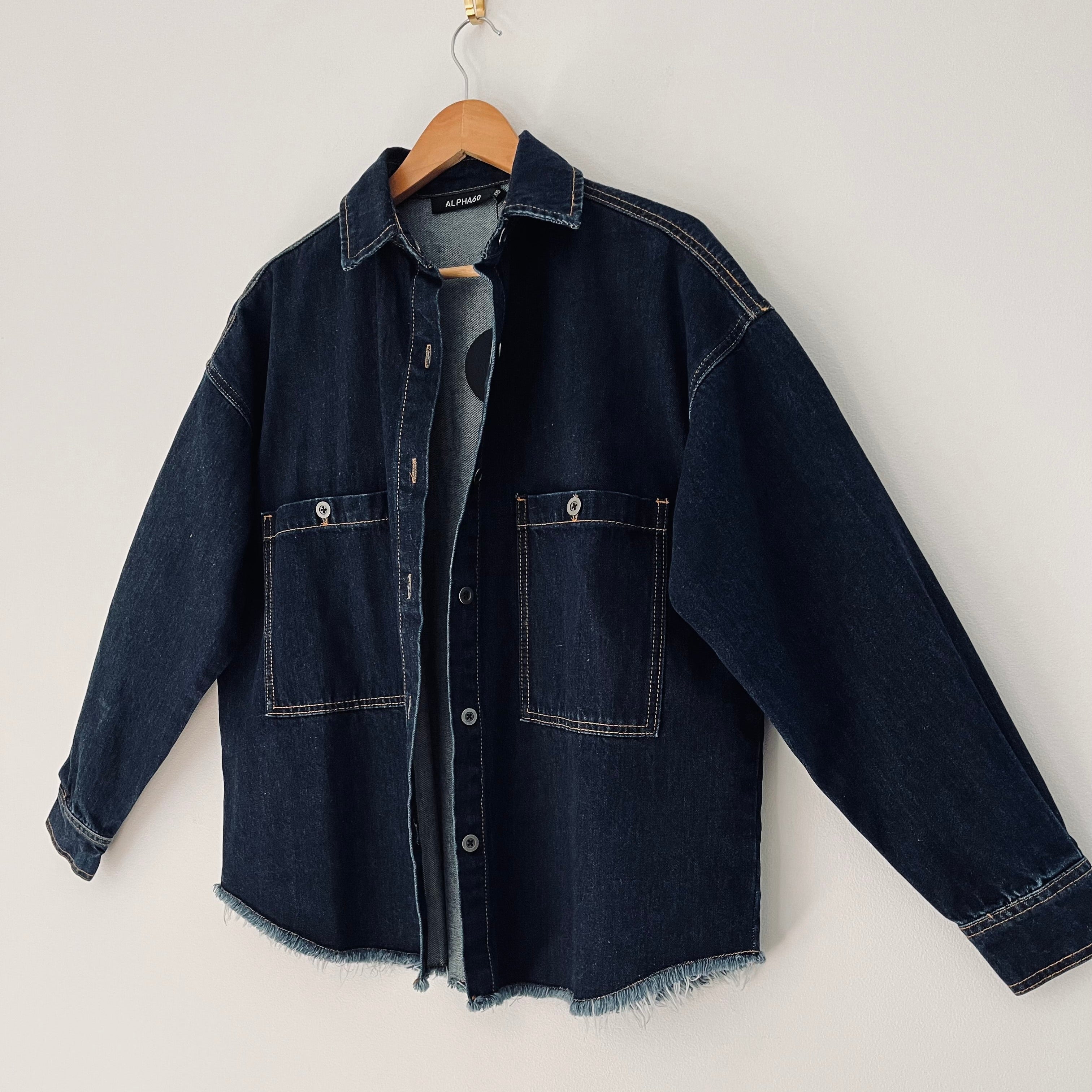 Alpha60 ENNIS Denim Overshirt.