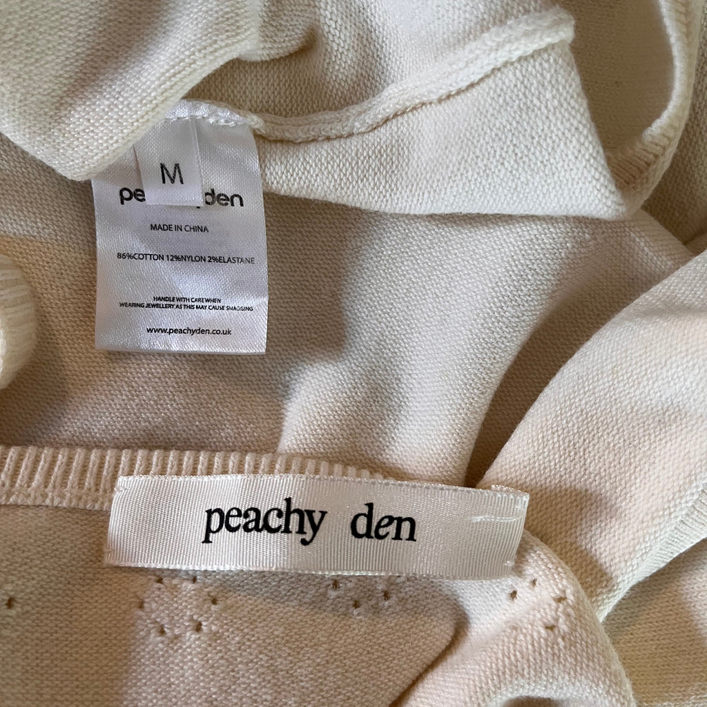 Peachy Den MARIE Knit Dress Size M.