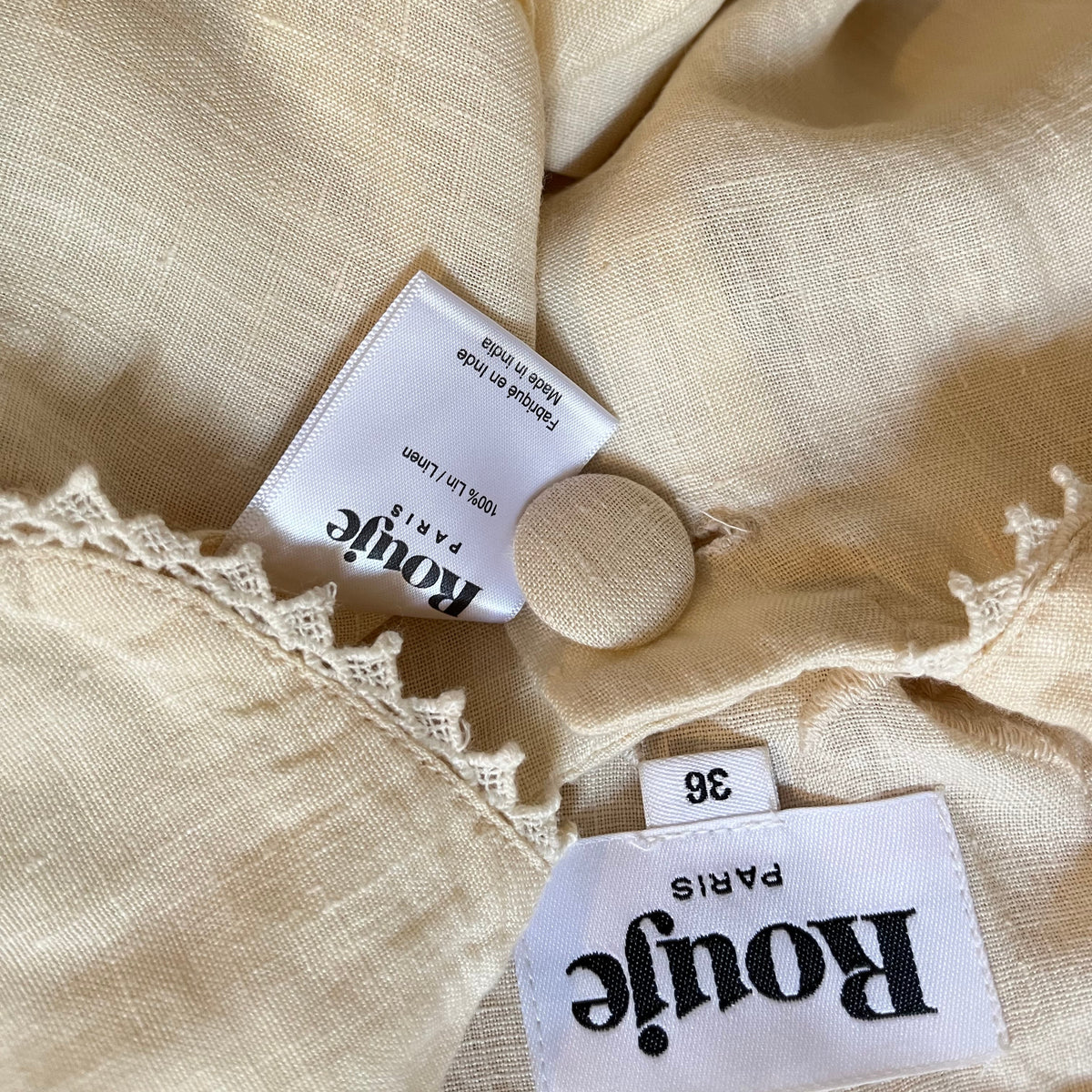 Rouje Edwige Blouse Size 36/AU8.